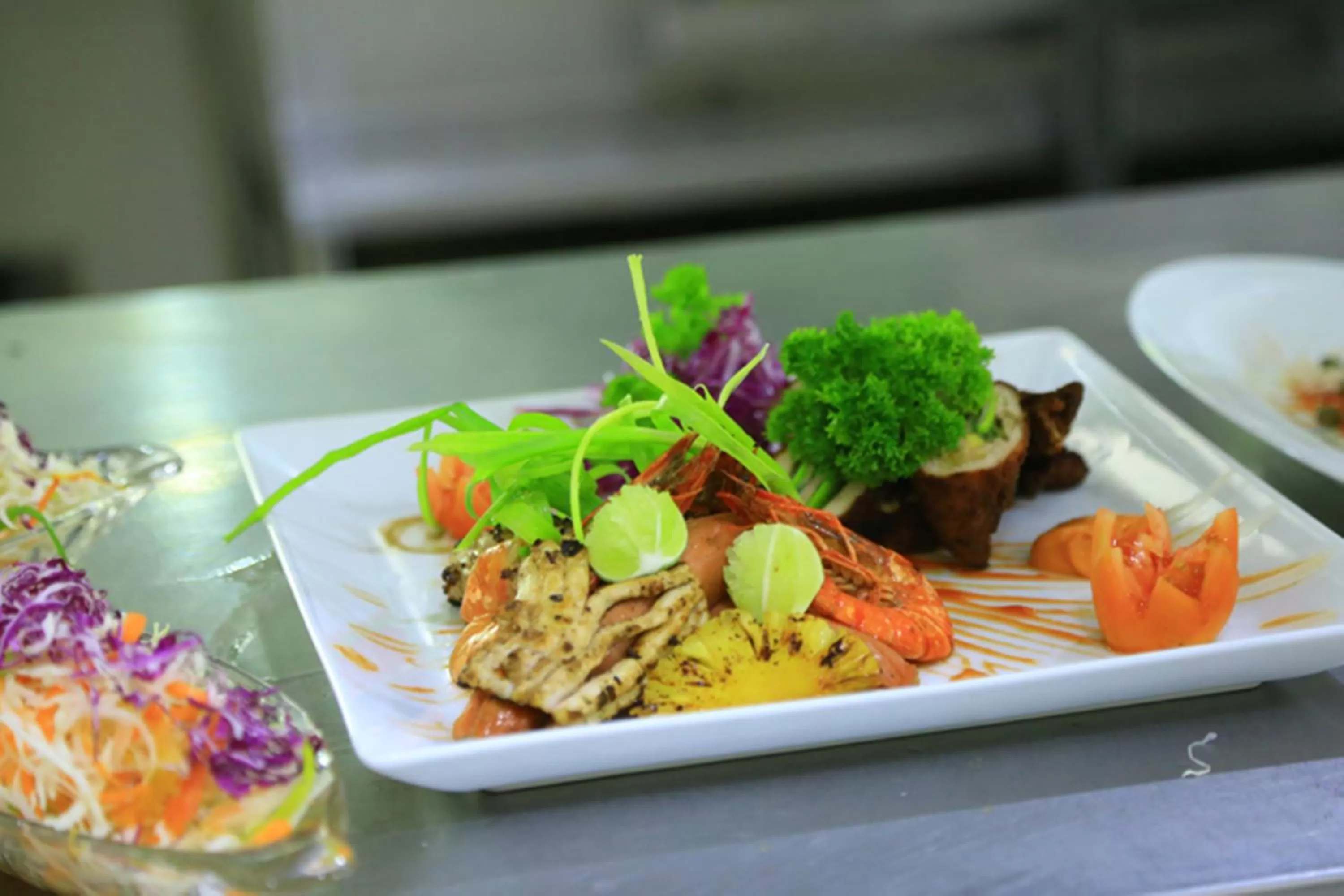 Dinner in Ruins Chaaya Hotel