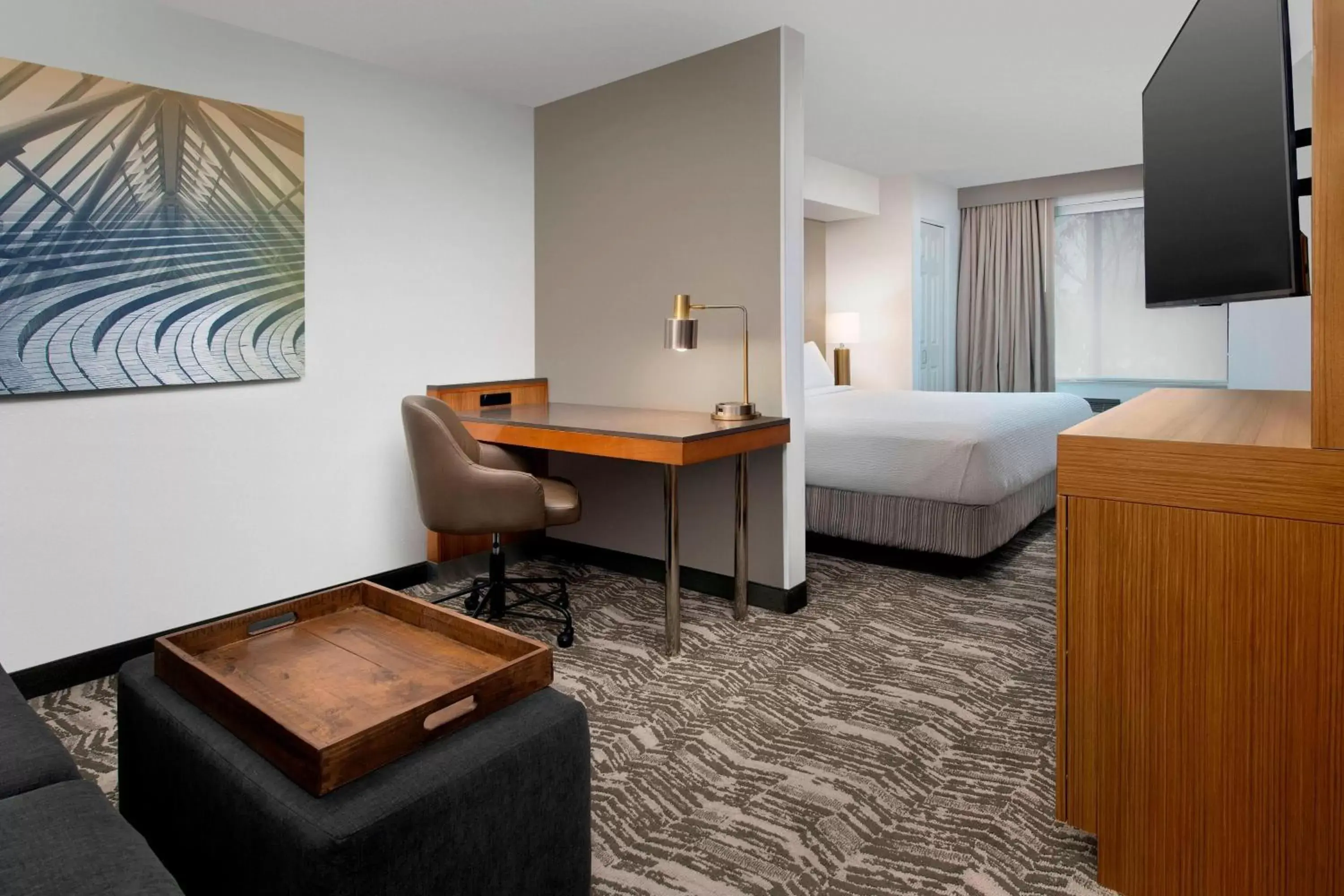 Photo of the whole room in SpringHill Suites by Marriott Portland Hillsboro