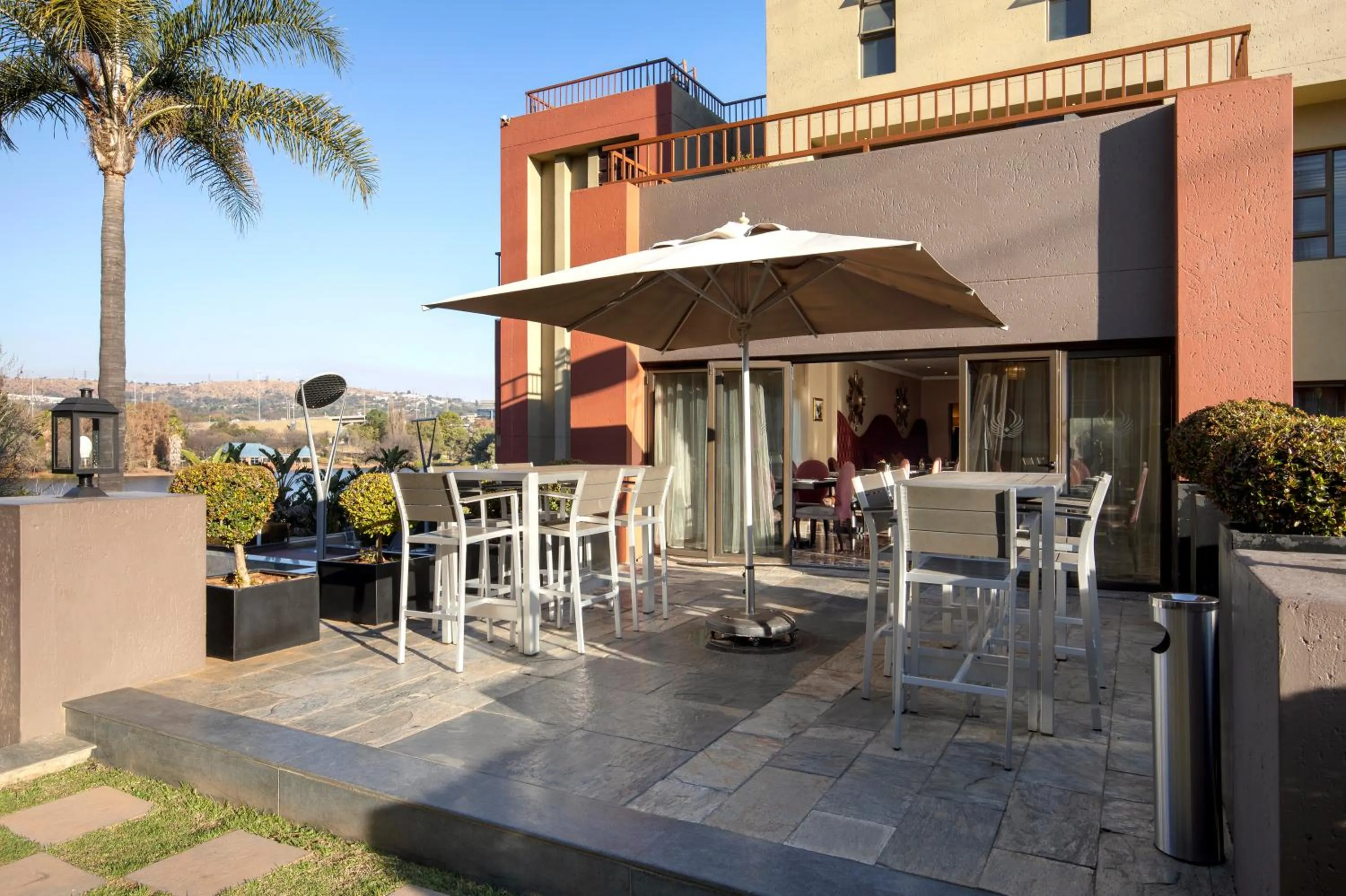 Patio in St Andrews Hotel and Spa