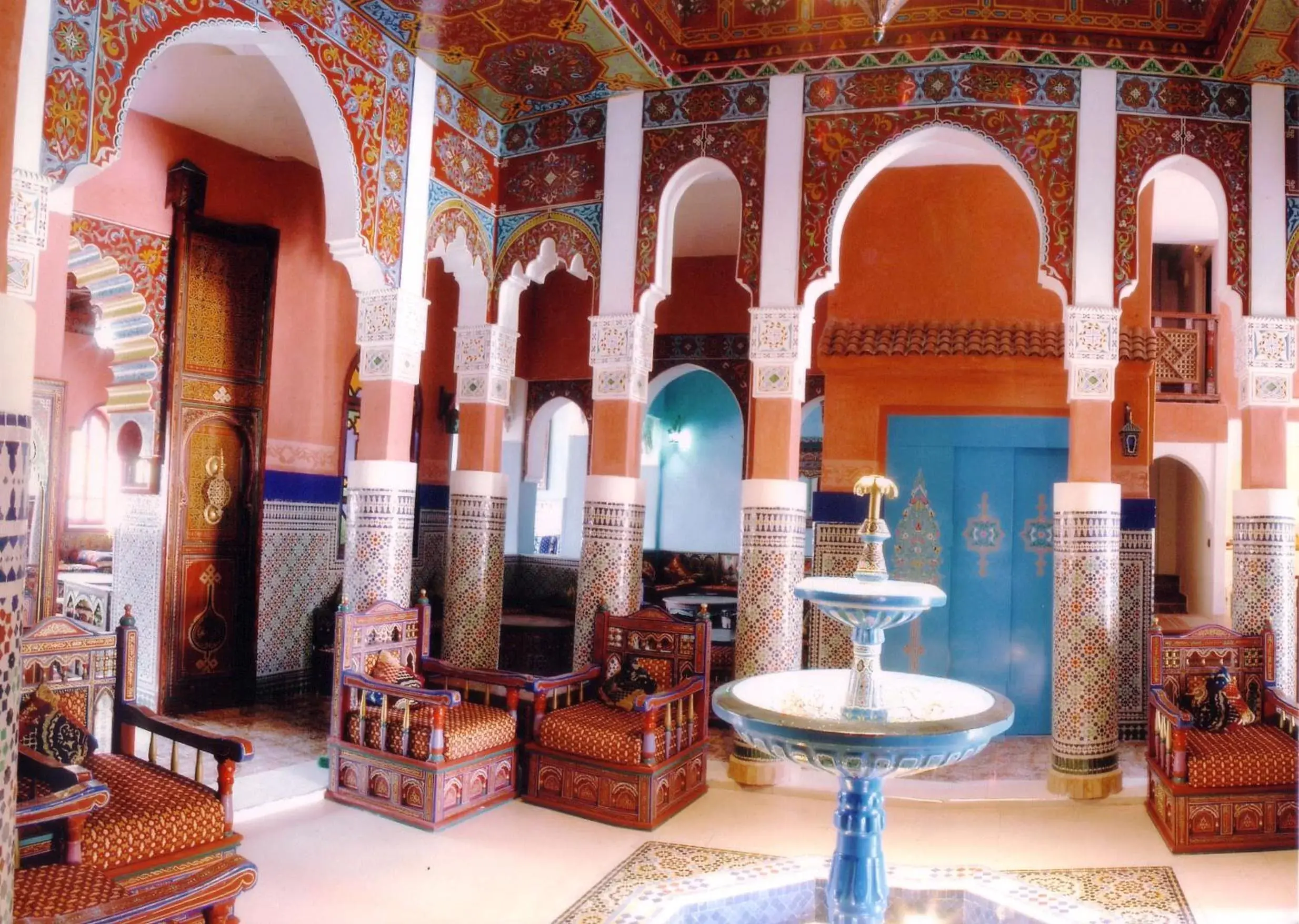 Lobby or reception in Moroccan House