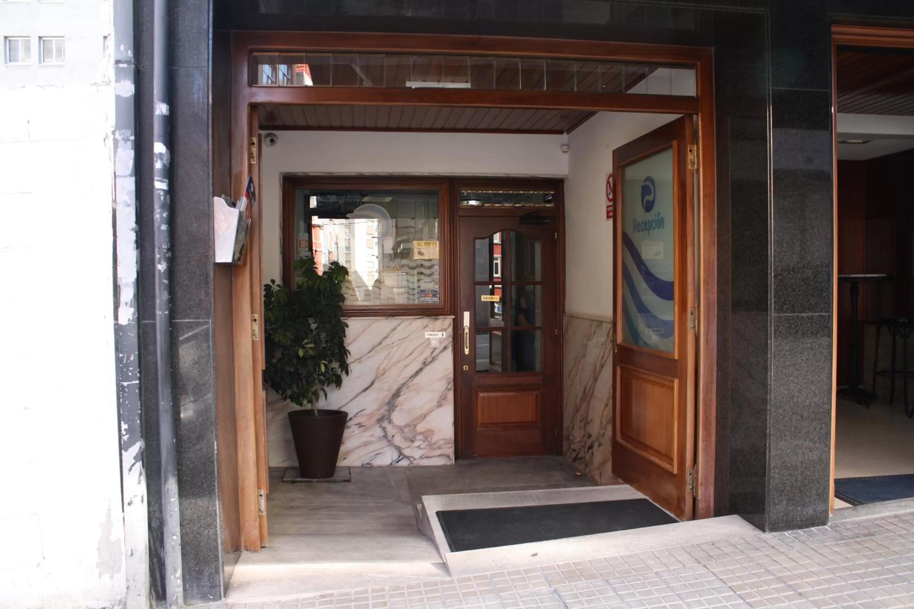 Property building in Hostal Adelia