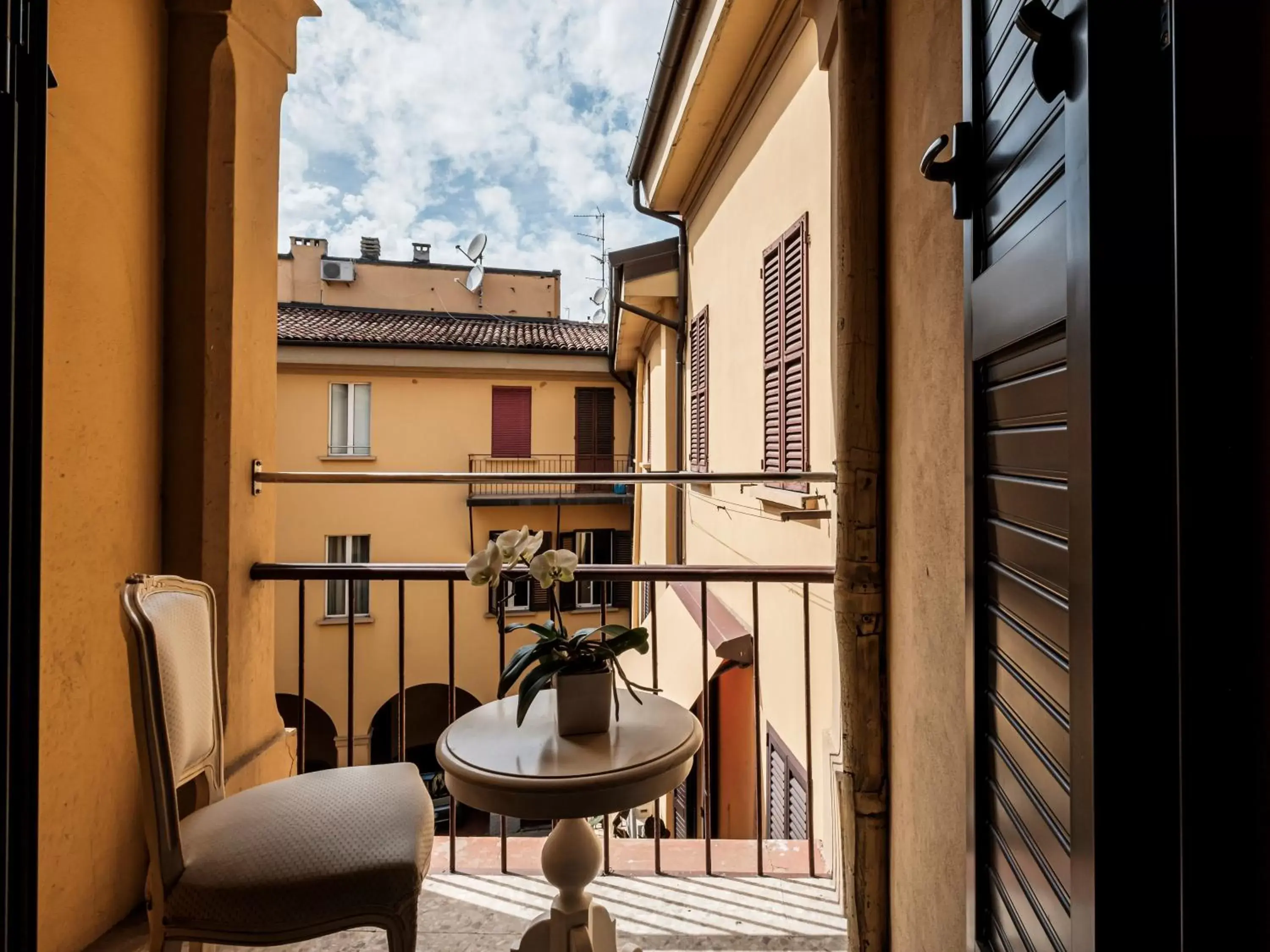 Balcony/Terrace in Hotel Accademia