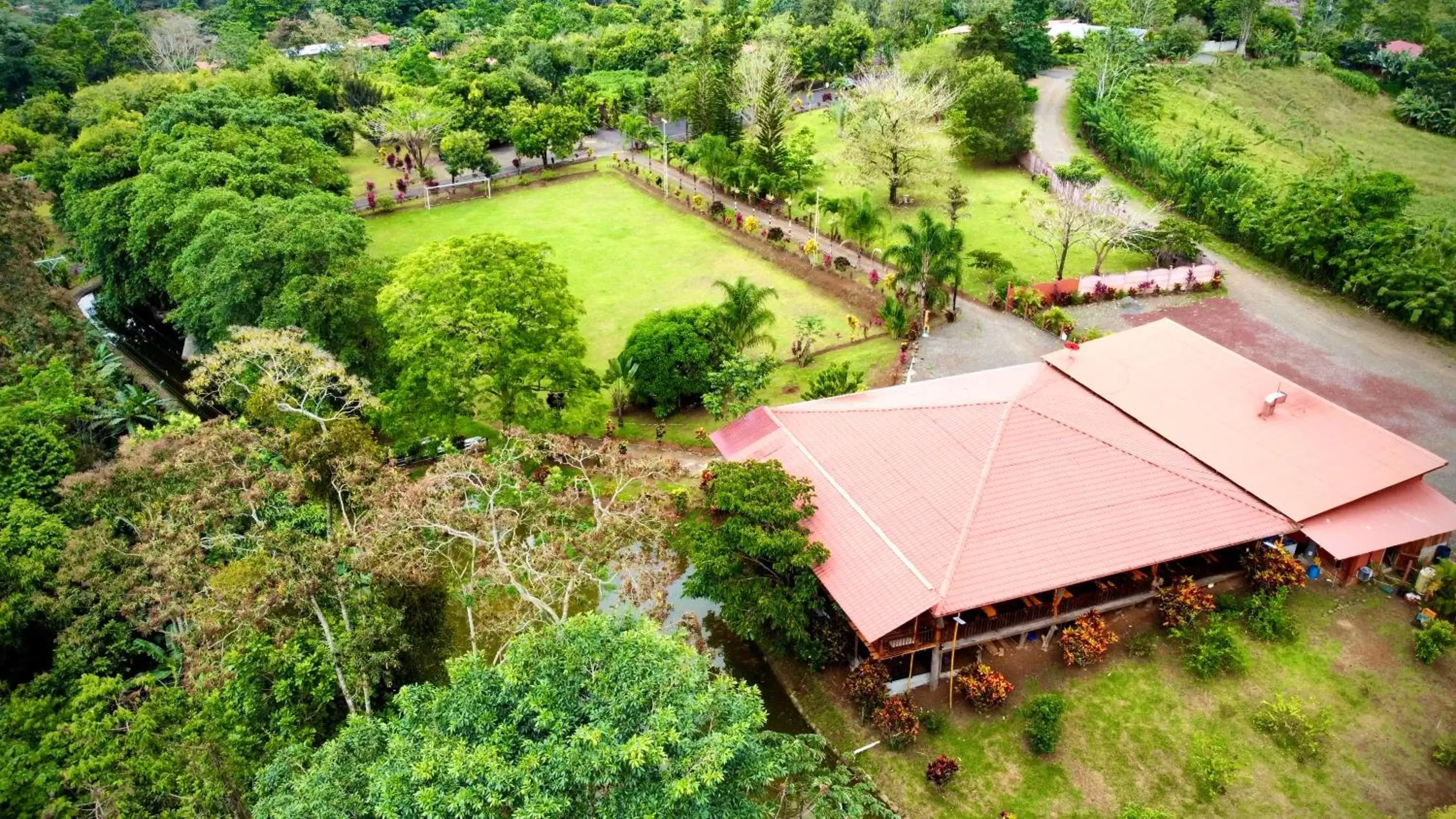 Property building, Bird's-eye View in Hotel Heliconias Nature Inn & Hot Springs