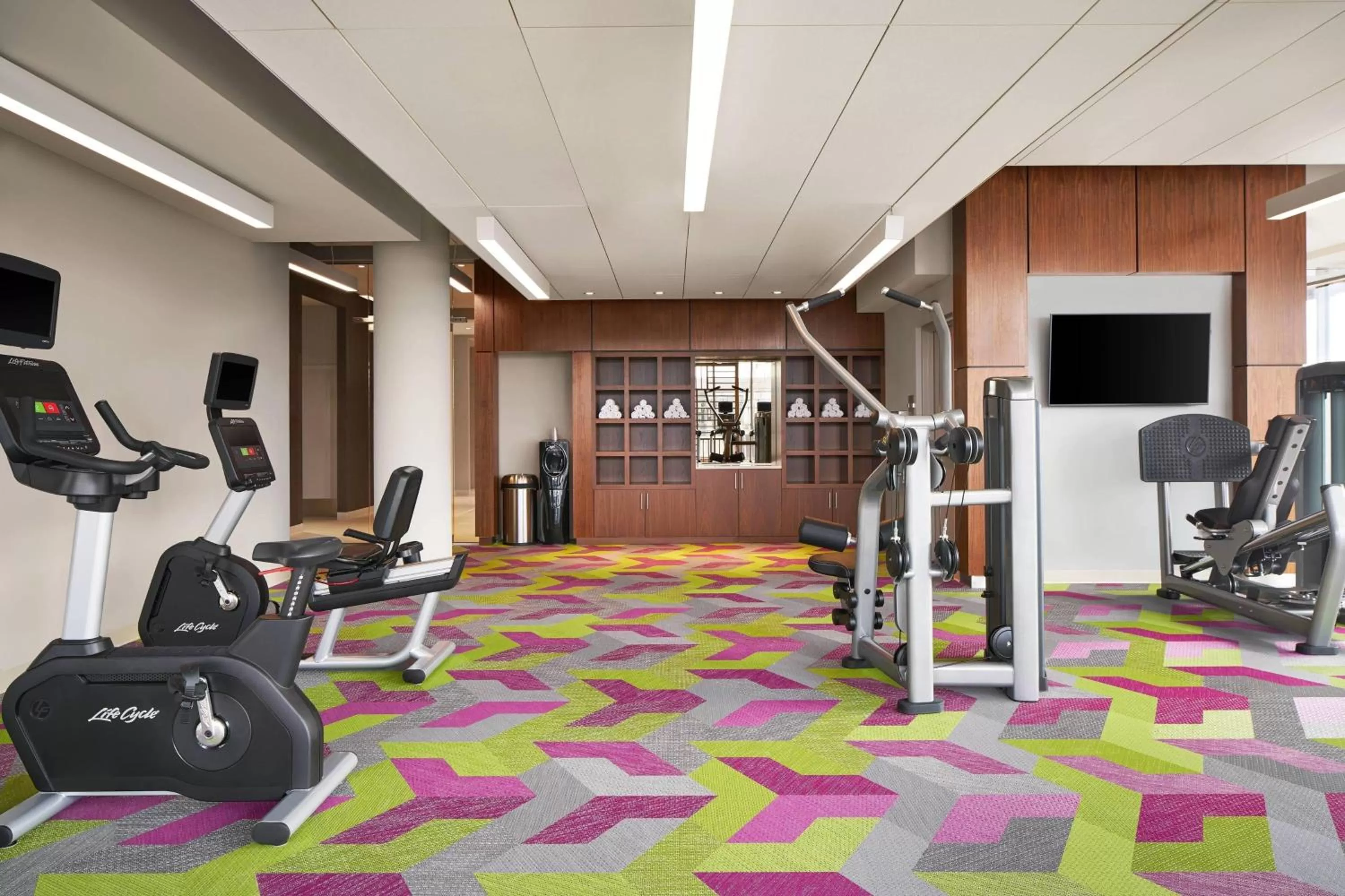 Fitness centre/facilities in Residence Inn by Marriott Washington Downtown/Convention Center