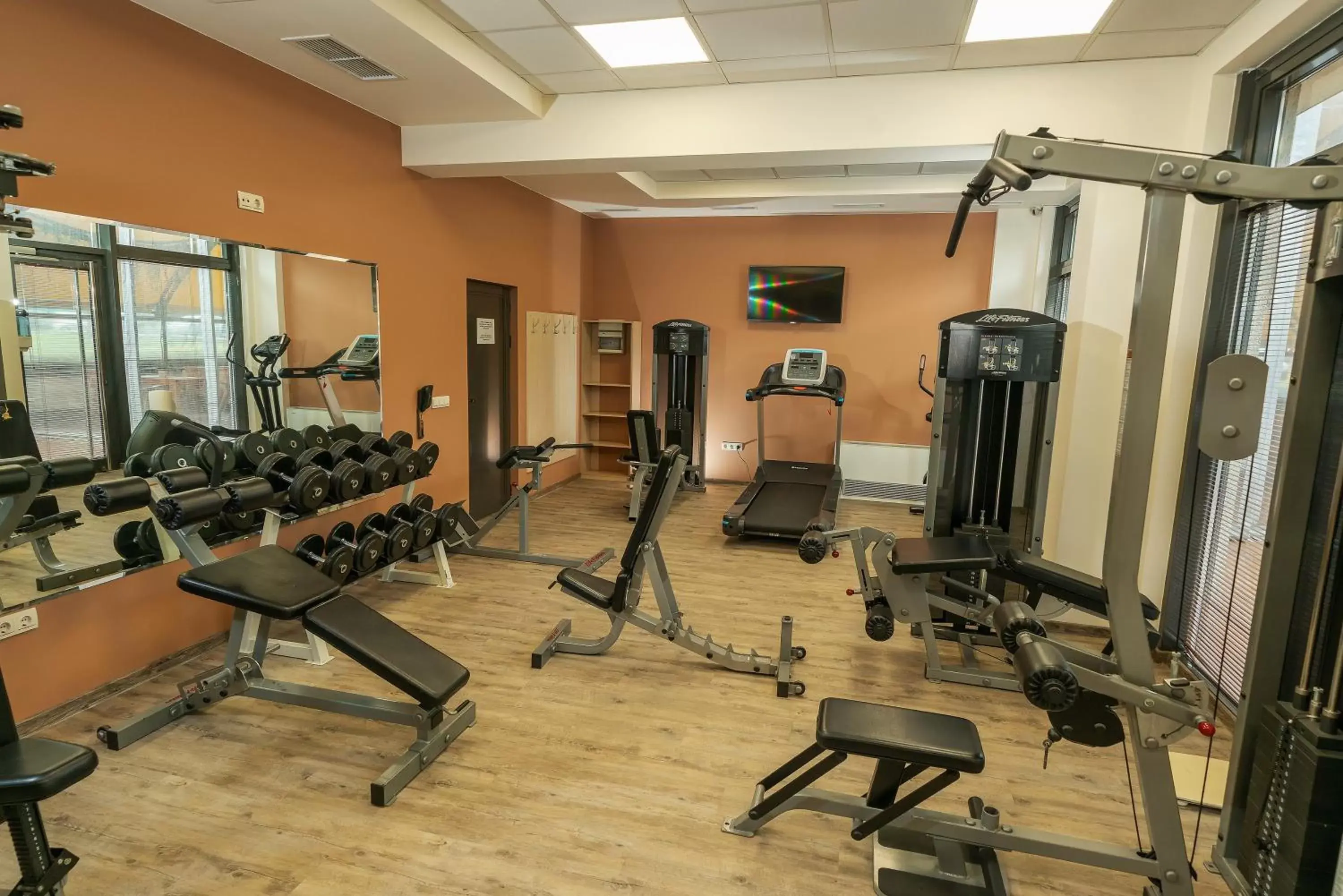 Fitness centre/facilities, Fitness Center/Facilities in Hotel ZOO Sofia - Secured Paid Parking