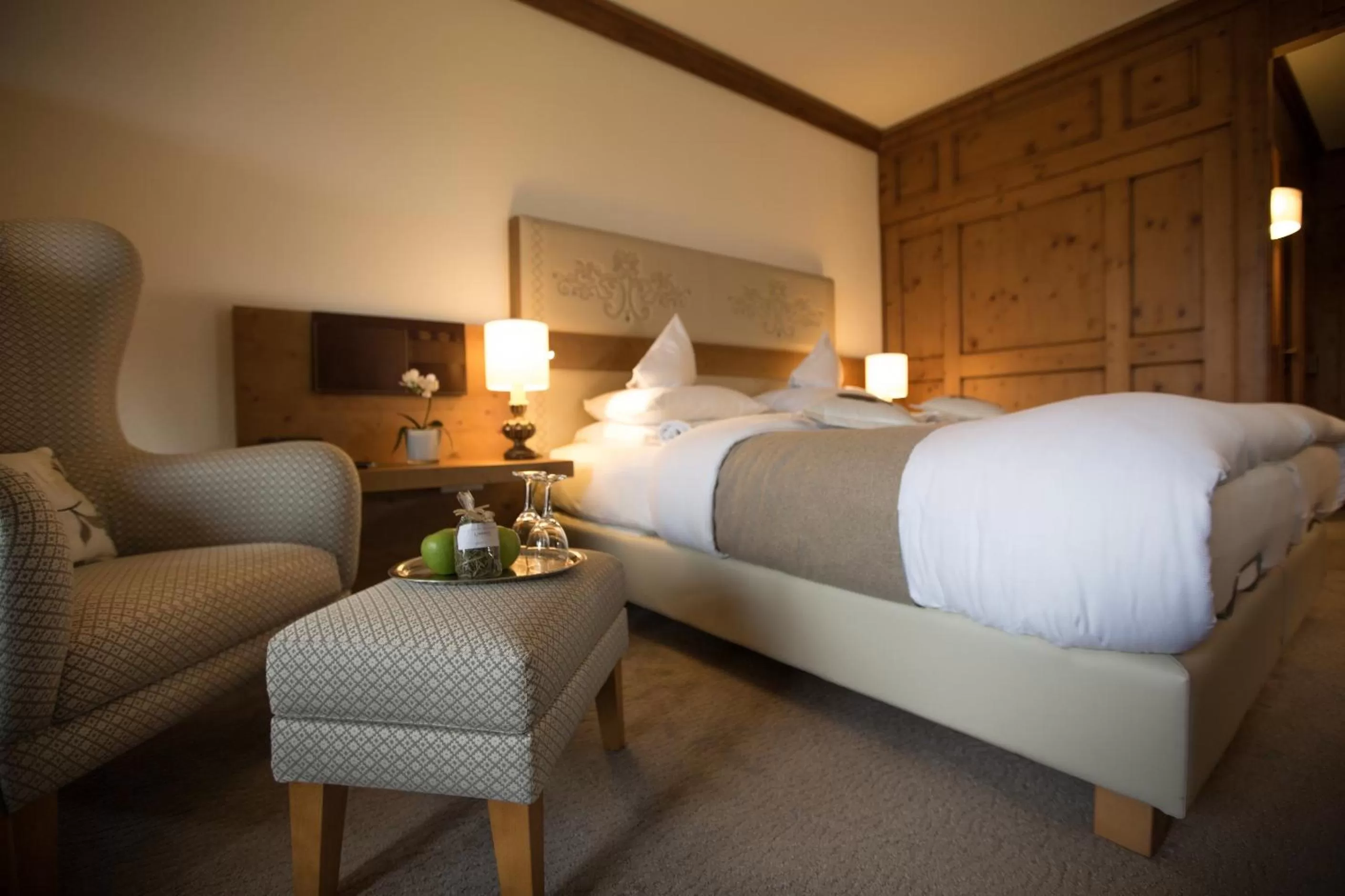 Photo of the whole room, Bed in Parkhotel Oberstaufen