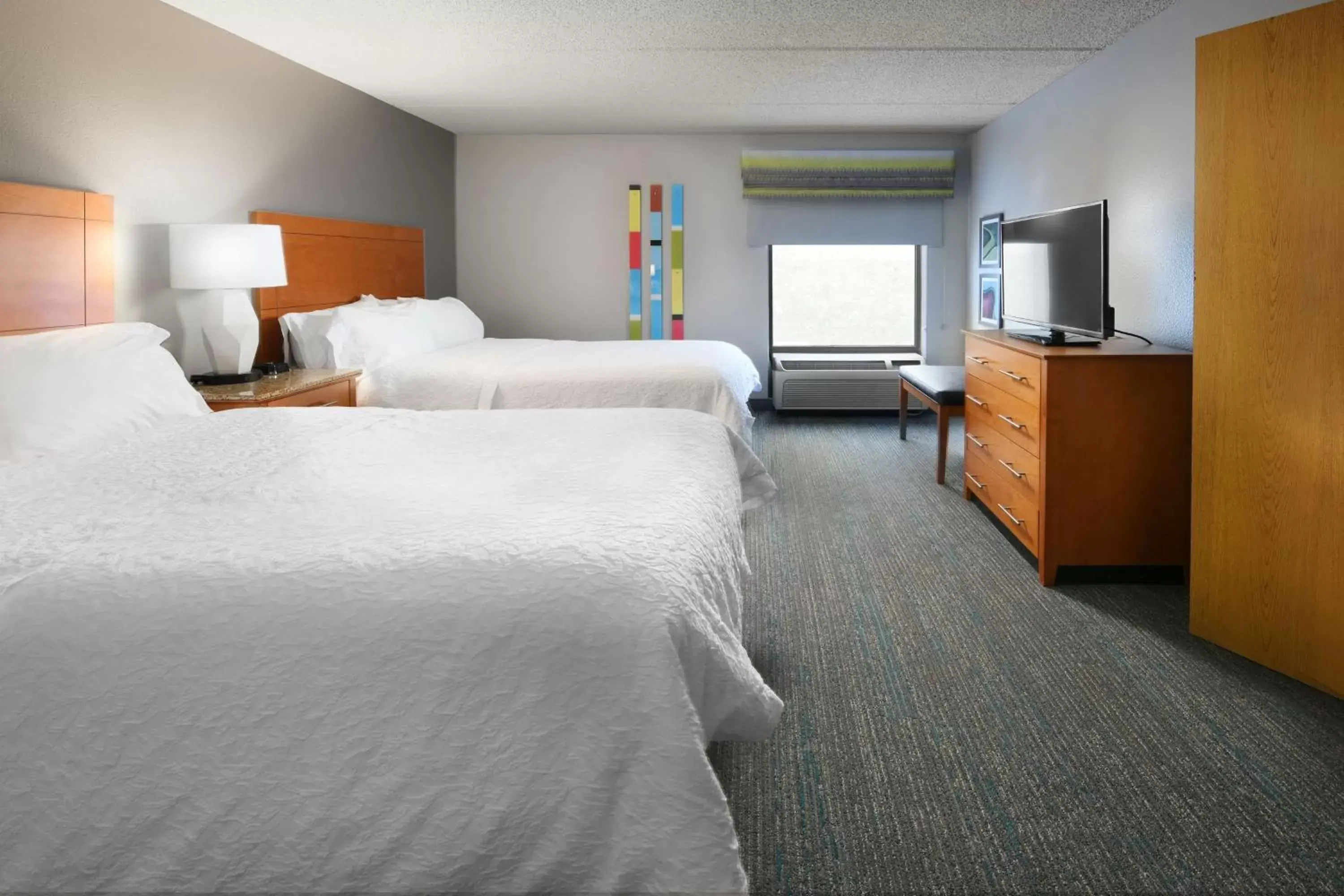 Bed in Hampton Inn & Suites Houston-Medical Center-NRG Park