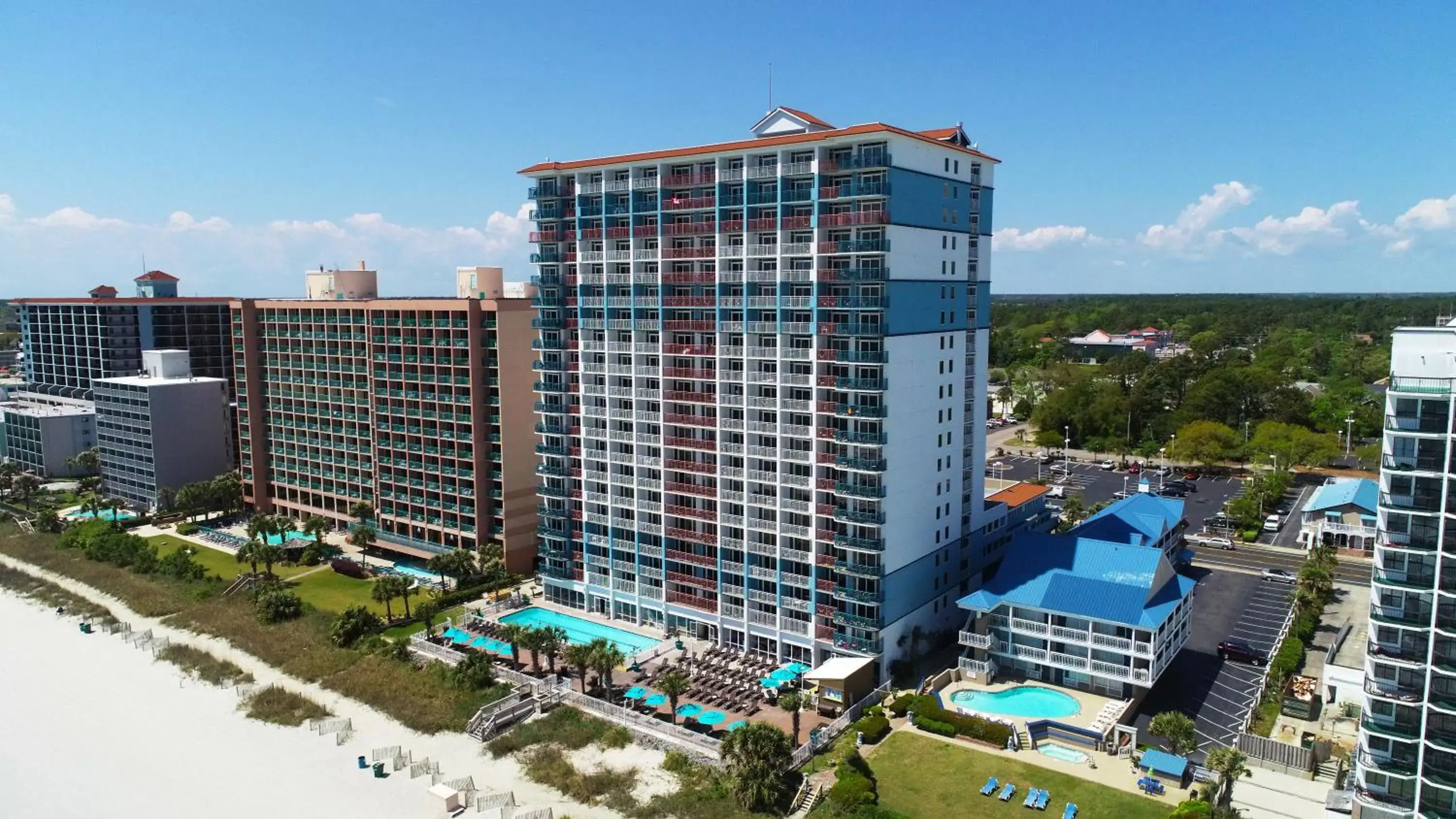 Bird's eye view in Paradise Resort