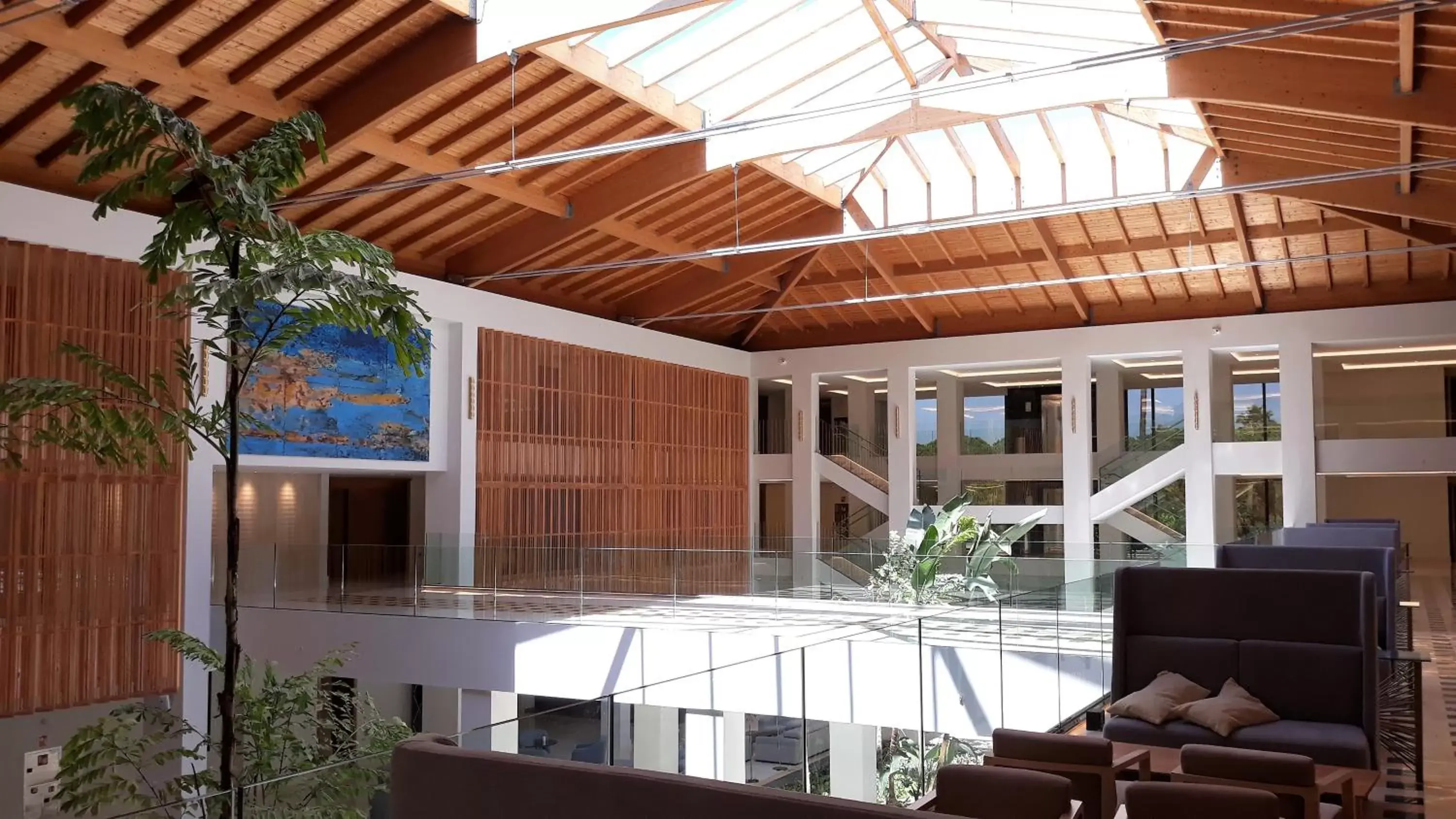 Lobby or reception in Hipotels Barrosa Park