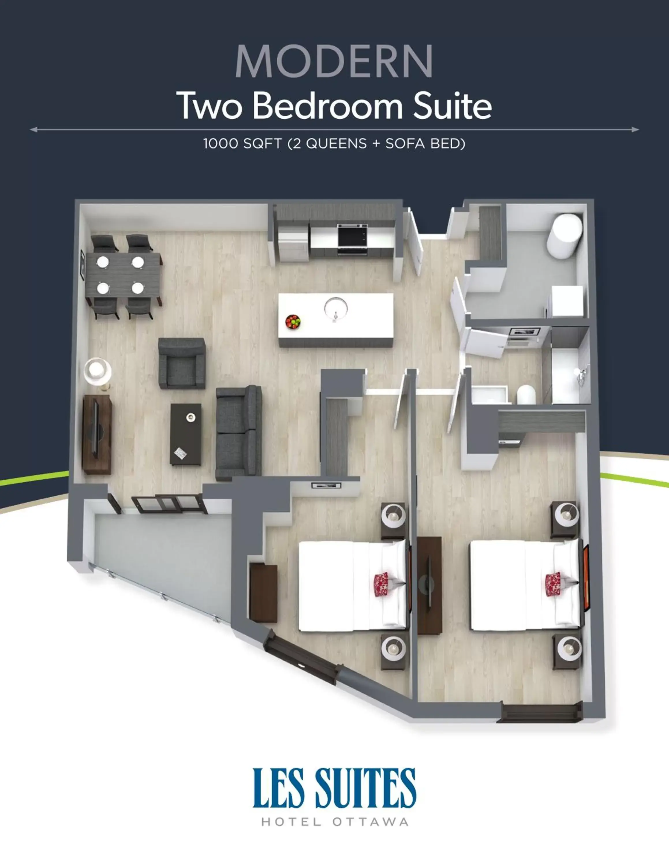 Floor Plan in Les Suites Hotel