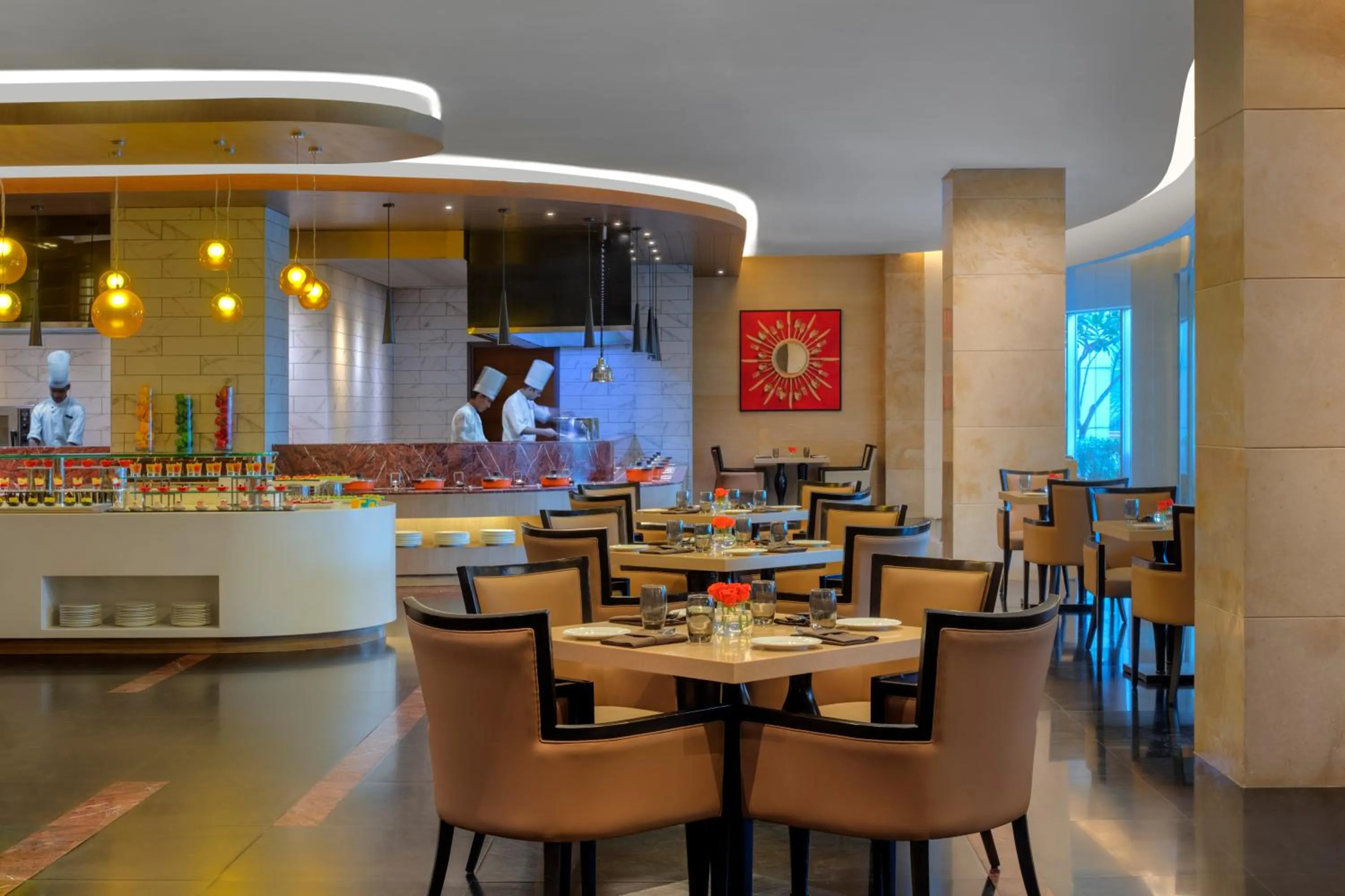 Restaurant/places to eat in Radisson Gurugram Udyog Vihar
