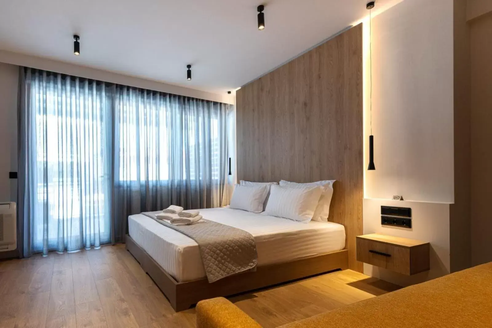 Bedroom, Bed in A&N Athens Luxury Apartments - Ermou