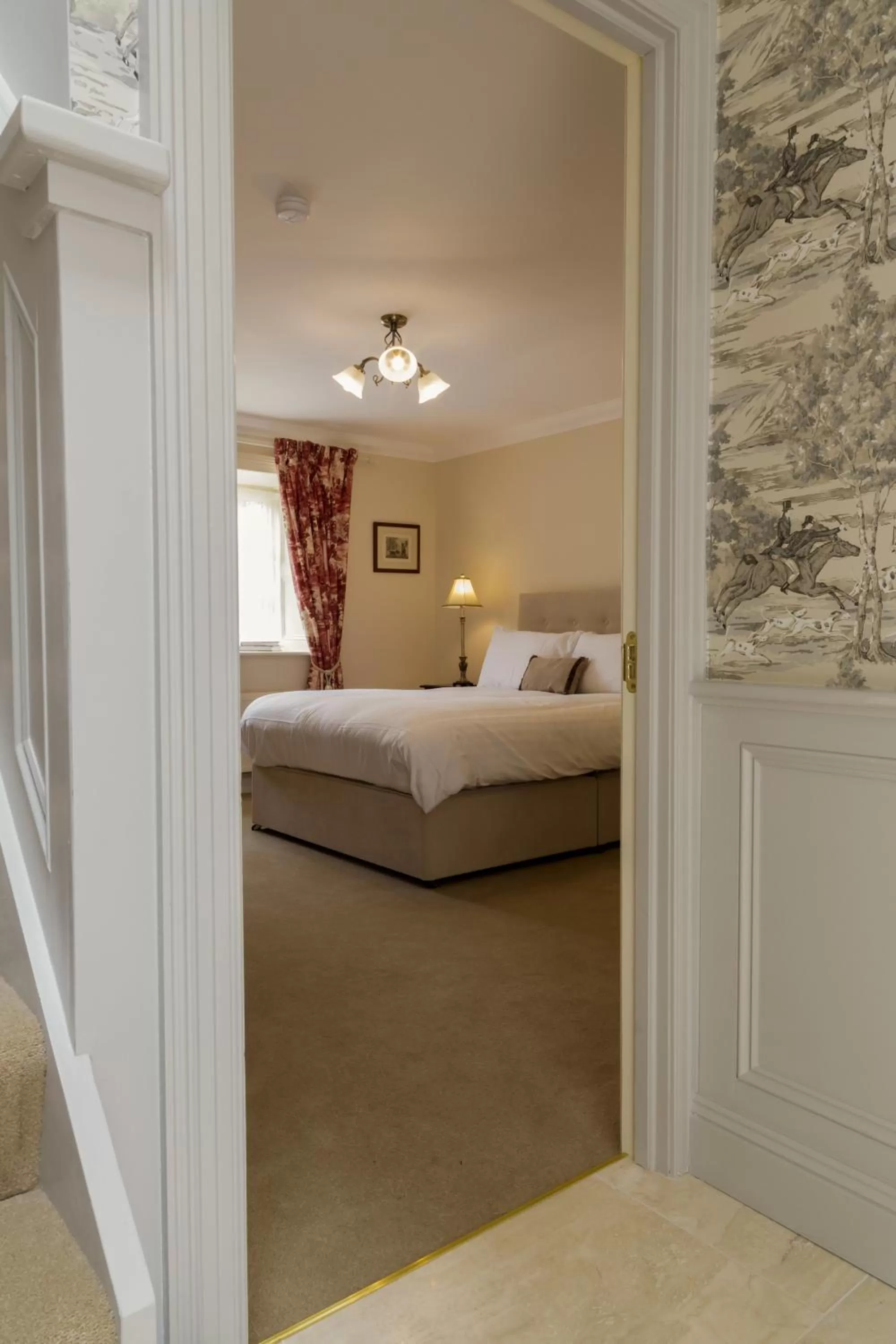 Bed in College Hill House