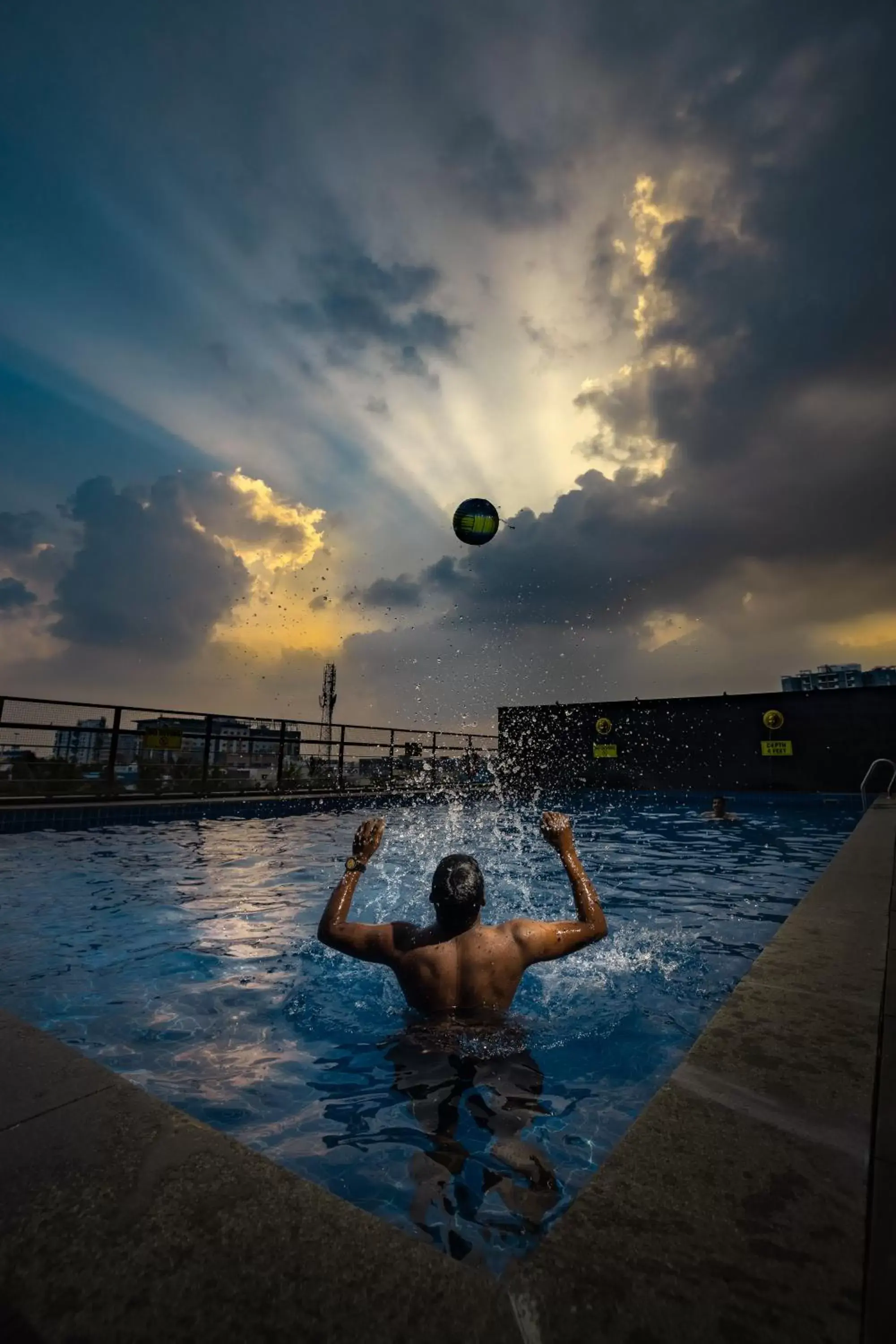 People, Swimming Pool in Novotel Chennai OMR