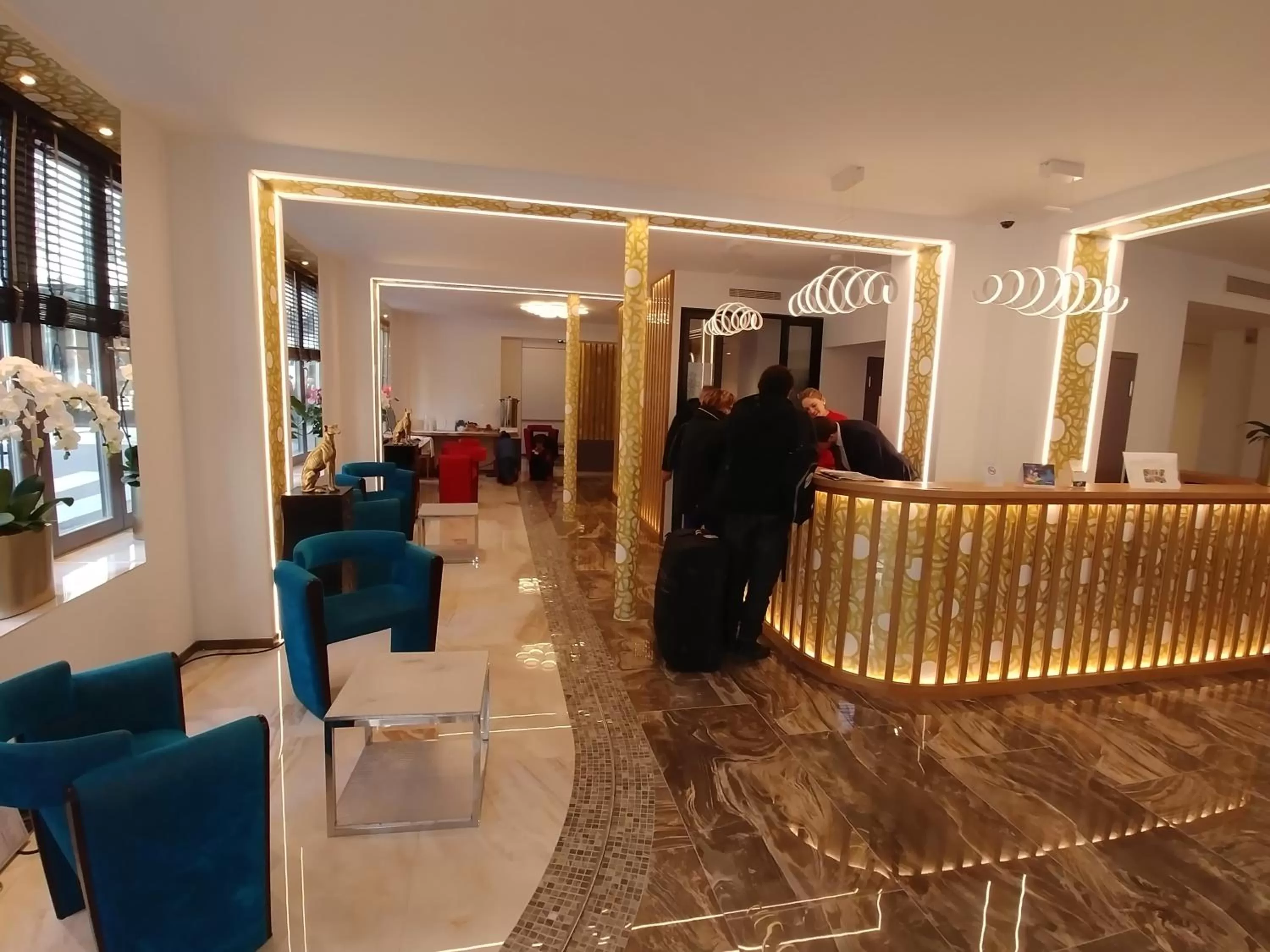Lobby or reception in Hotel Aida Opera