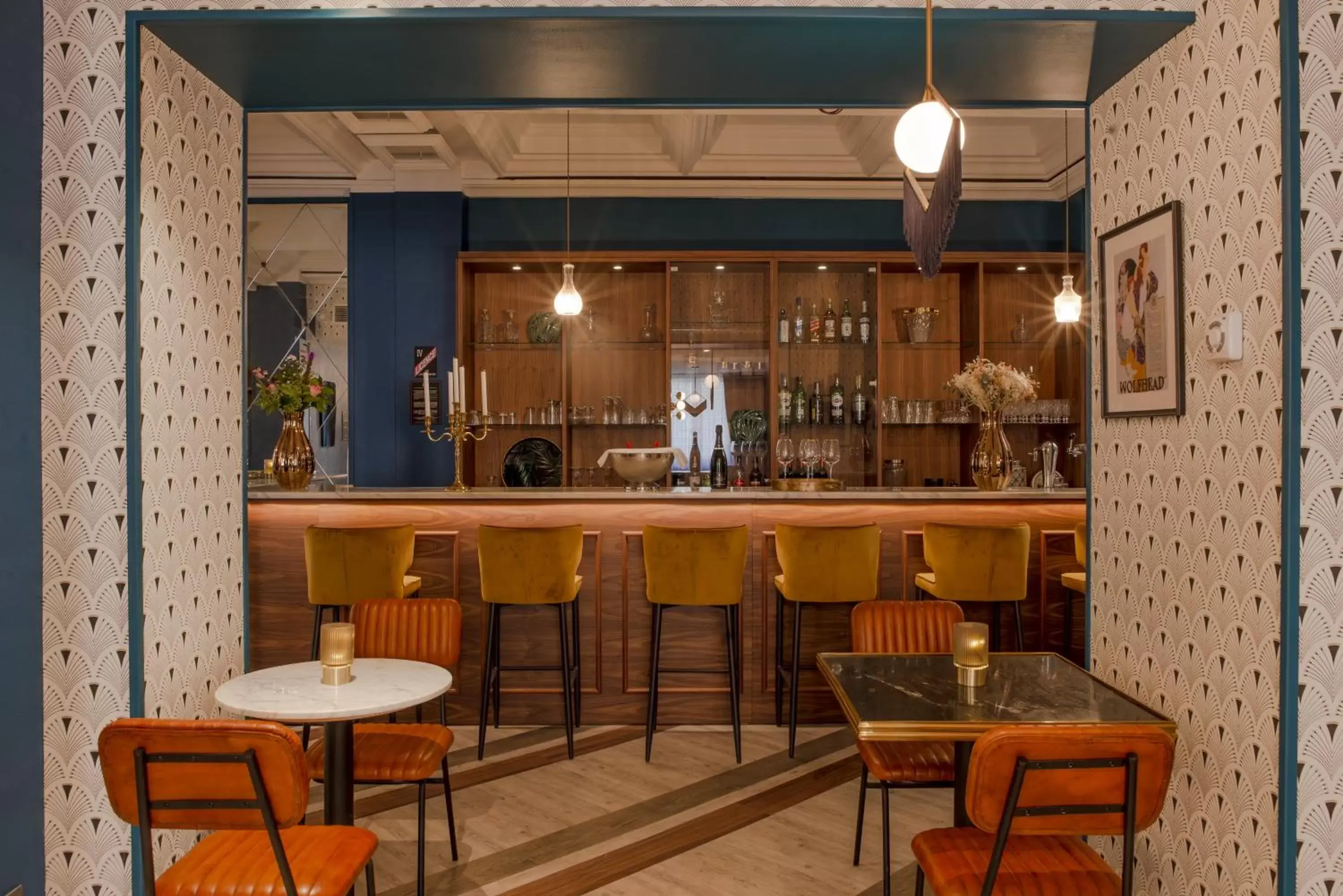 Lounge or bar in Hôtel Le Bristol Lounge or bar in Hôtel Le Bristol