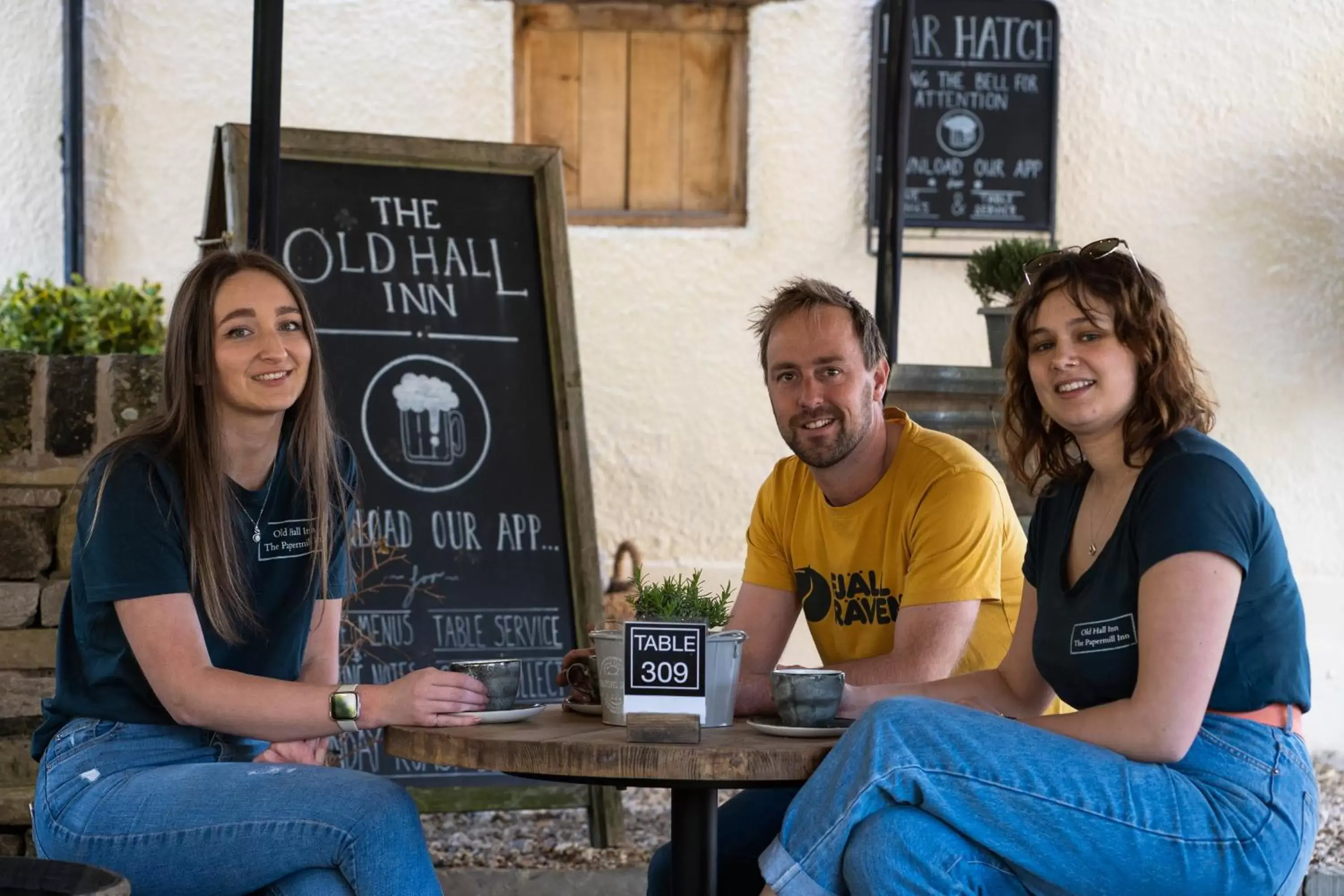 Staff in The Old Hall Inn