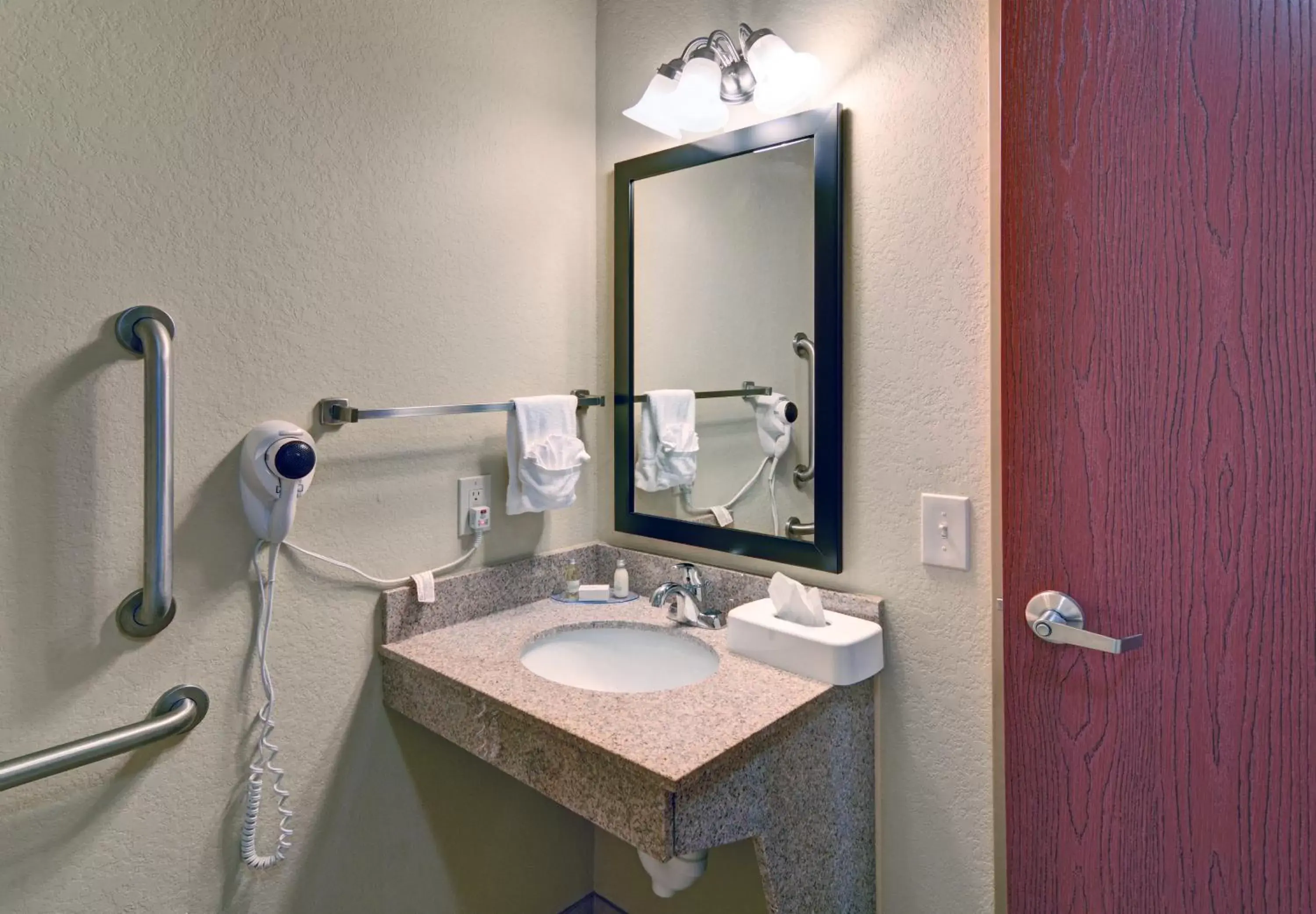 Bathroom in Cobblestone Inn & Suites - Big Lake