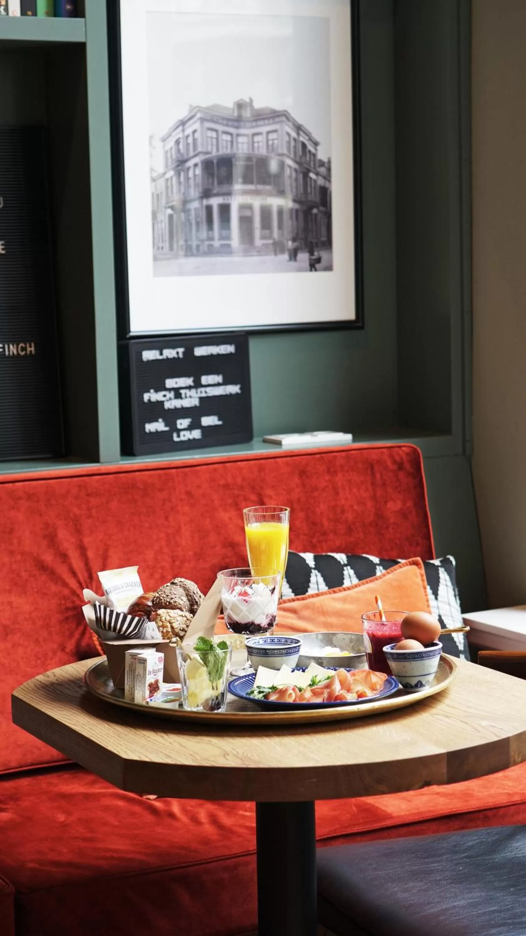 Food in FINCH Boutique Hotel, downtown