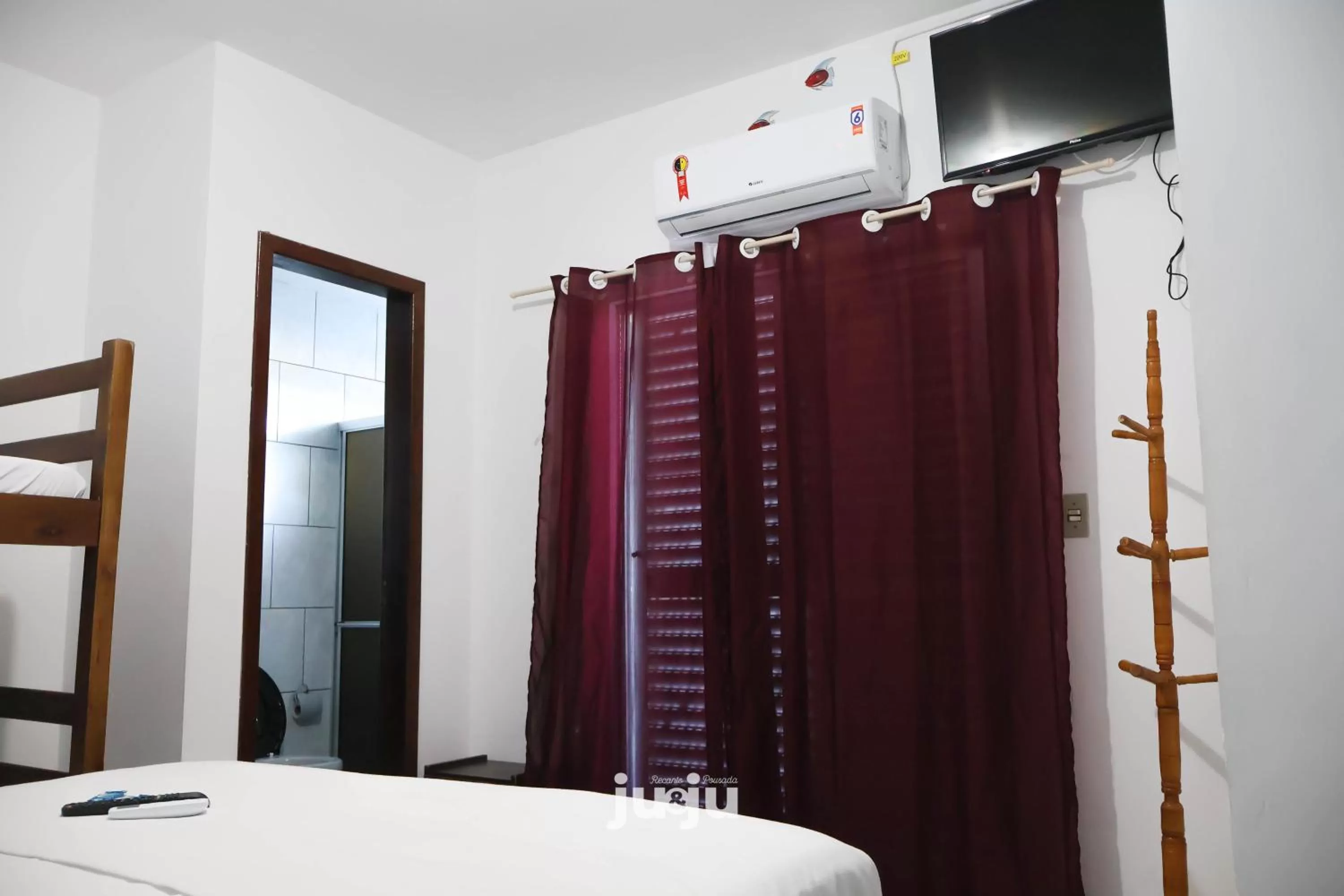 Bed in Pousada Ju&Ju à 400 mts DA PRAIA