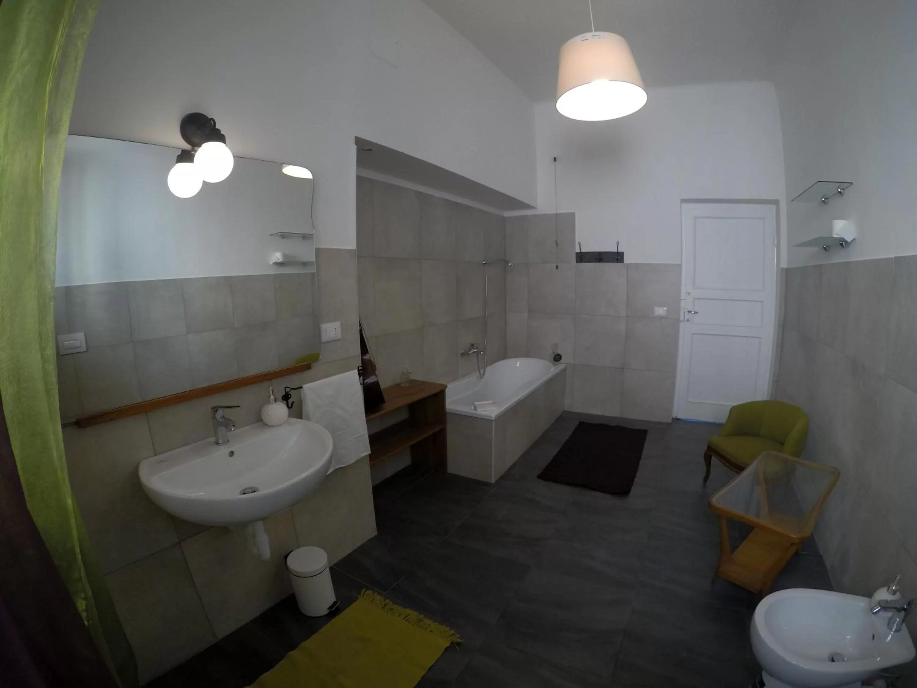 Bathroom in B&B Al Fronte del Porto