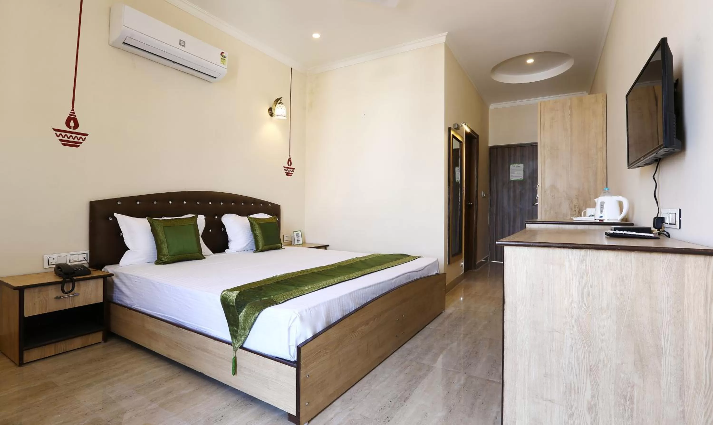 Bed in Treebo Blessing Bells