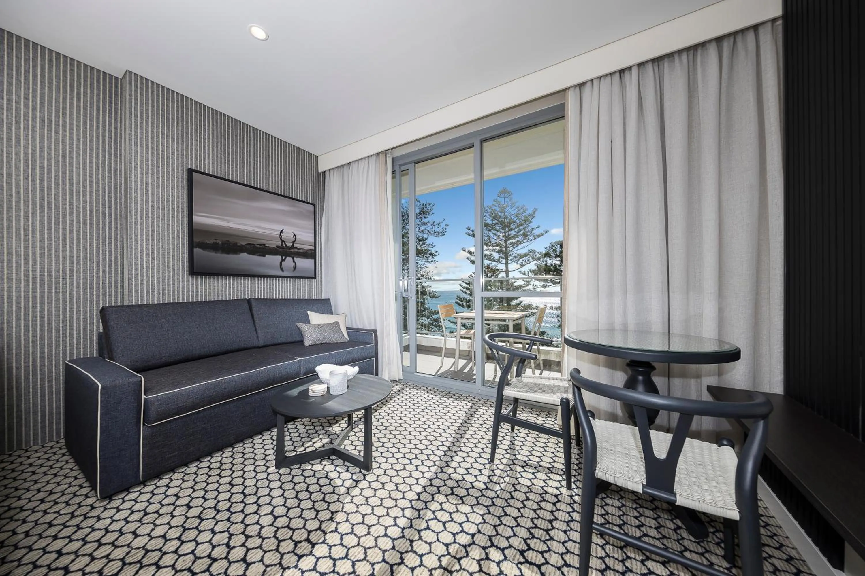 Living room in Peppers Manly Beach