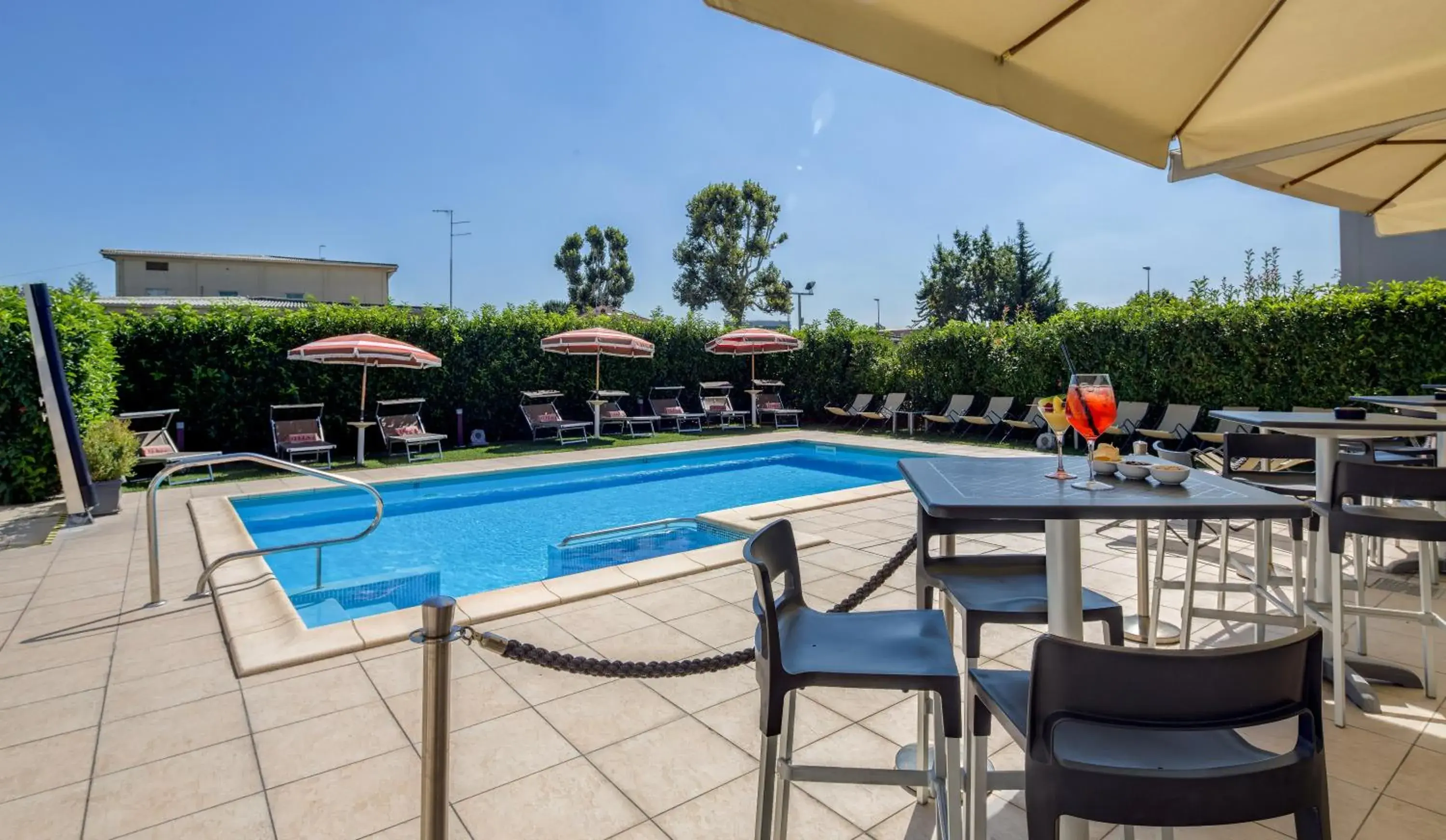 Pool view, Swimming Pool in Best Western Plus Hotel Farnese