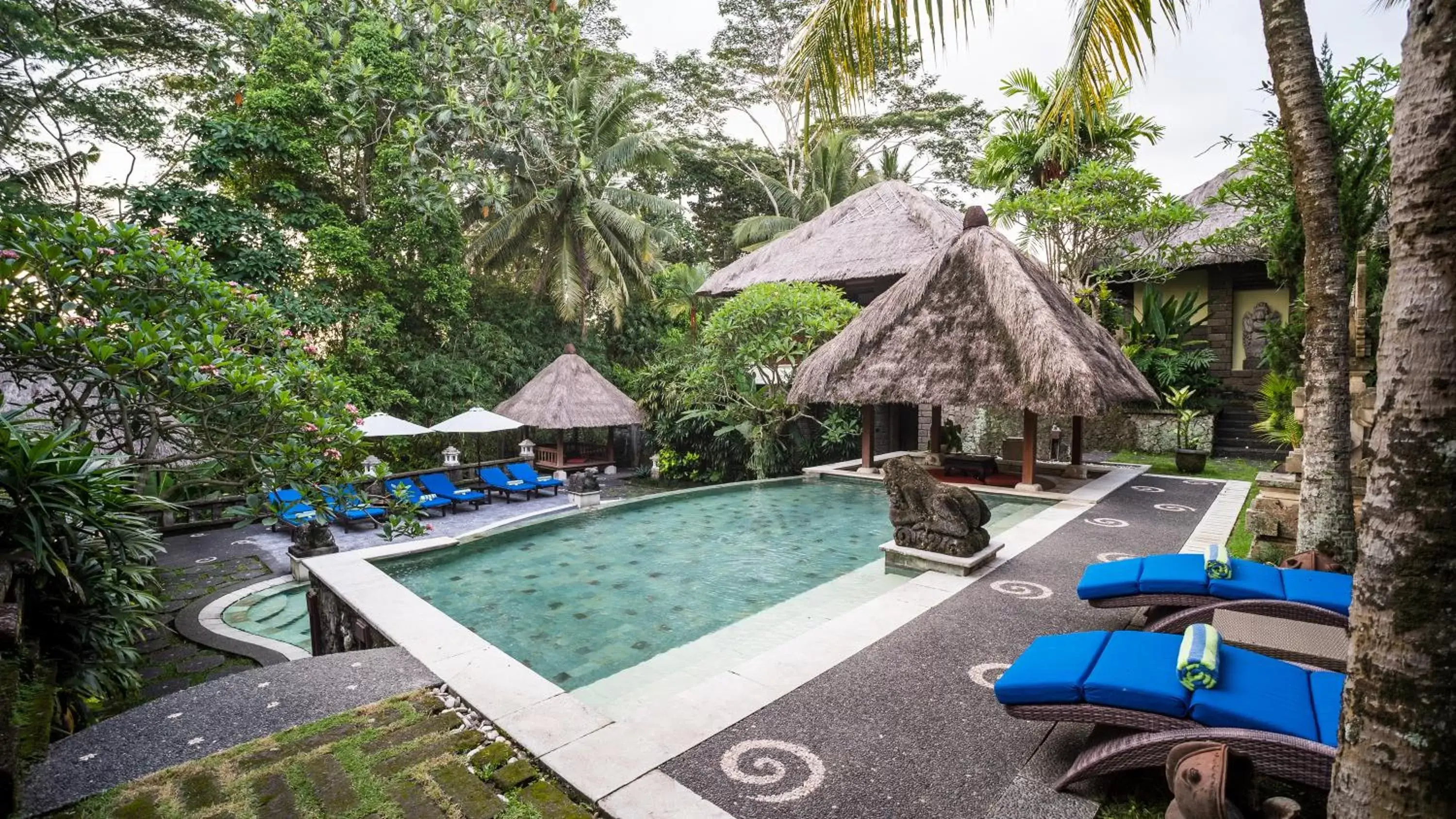 Pool view, Swimming Pool in Kori Ubud Resort, Restaurant & Spa