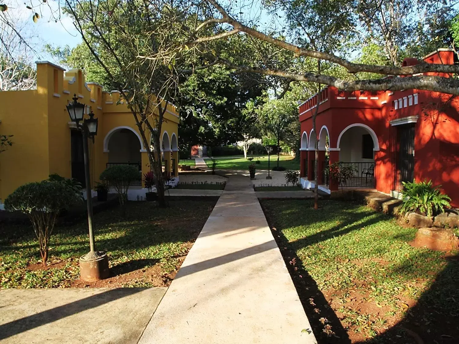 Natural landscape, Garden in Hacienda Kaan Ac