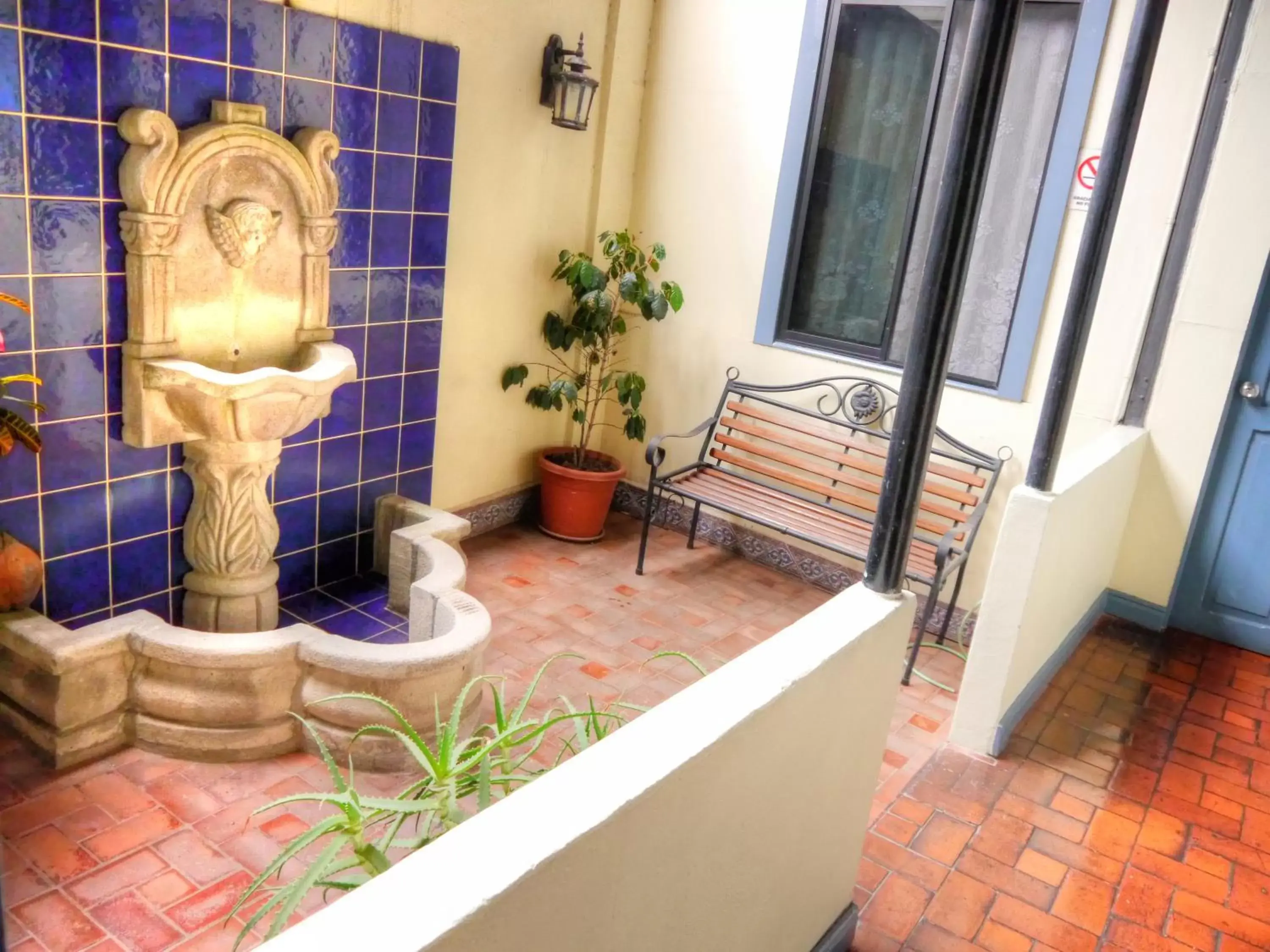 Balcony/Terrace in Hotel Santo Tomas / Historical Property