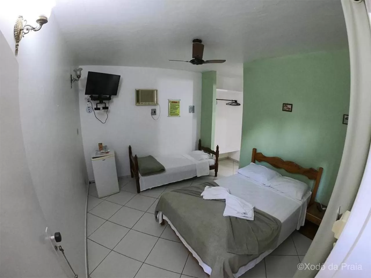 Bedroom in Pousada Xodó da Praia