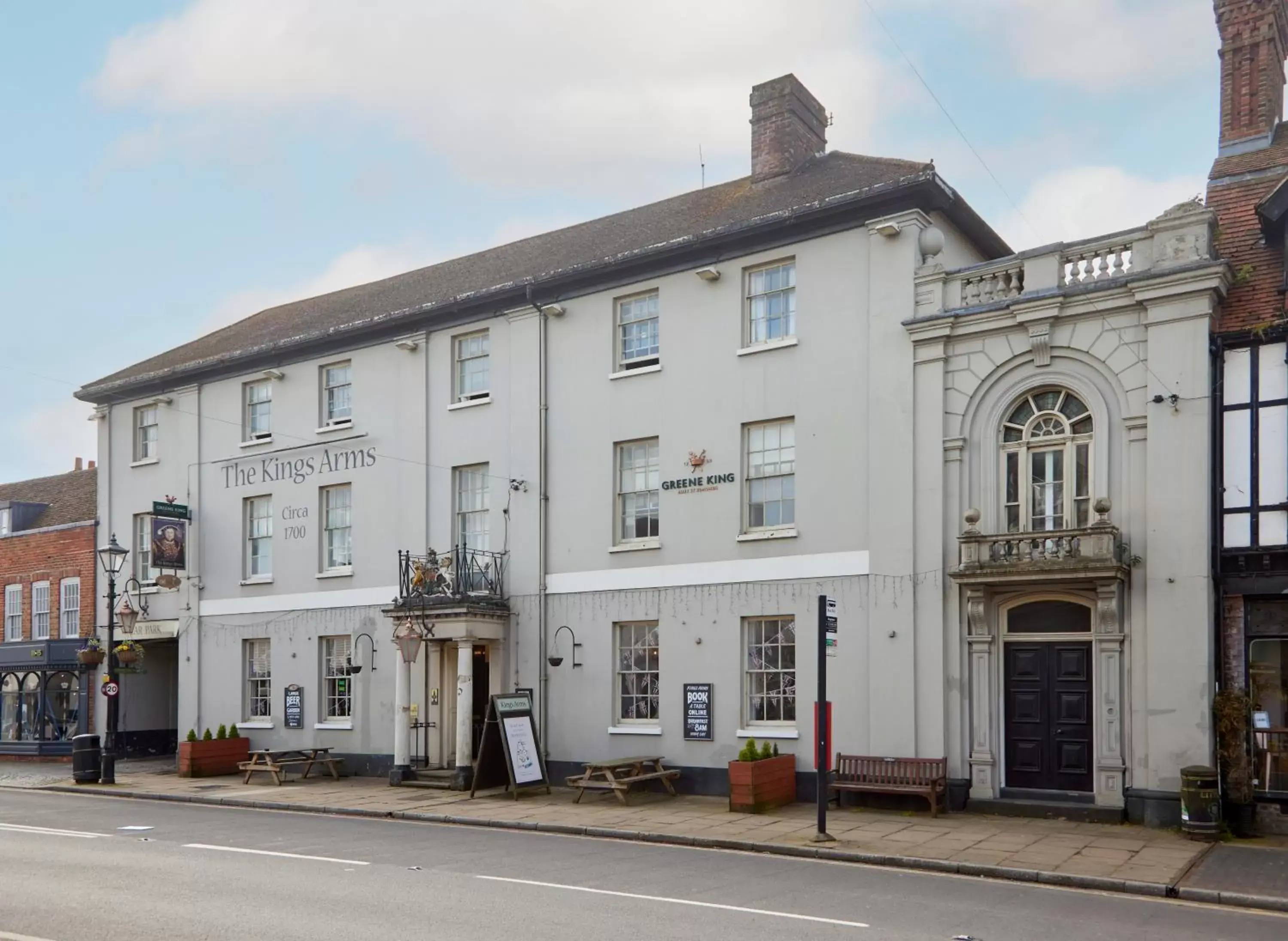 Property Building in Kings Arms Hotel by Greene King Inns
