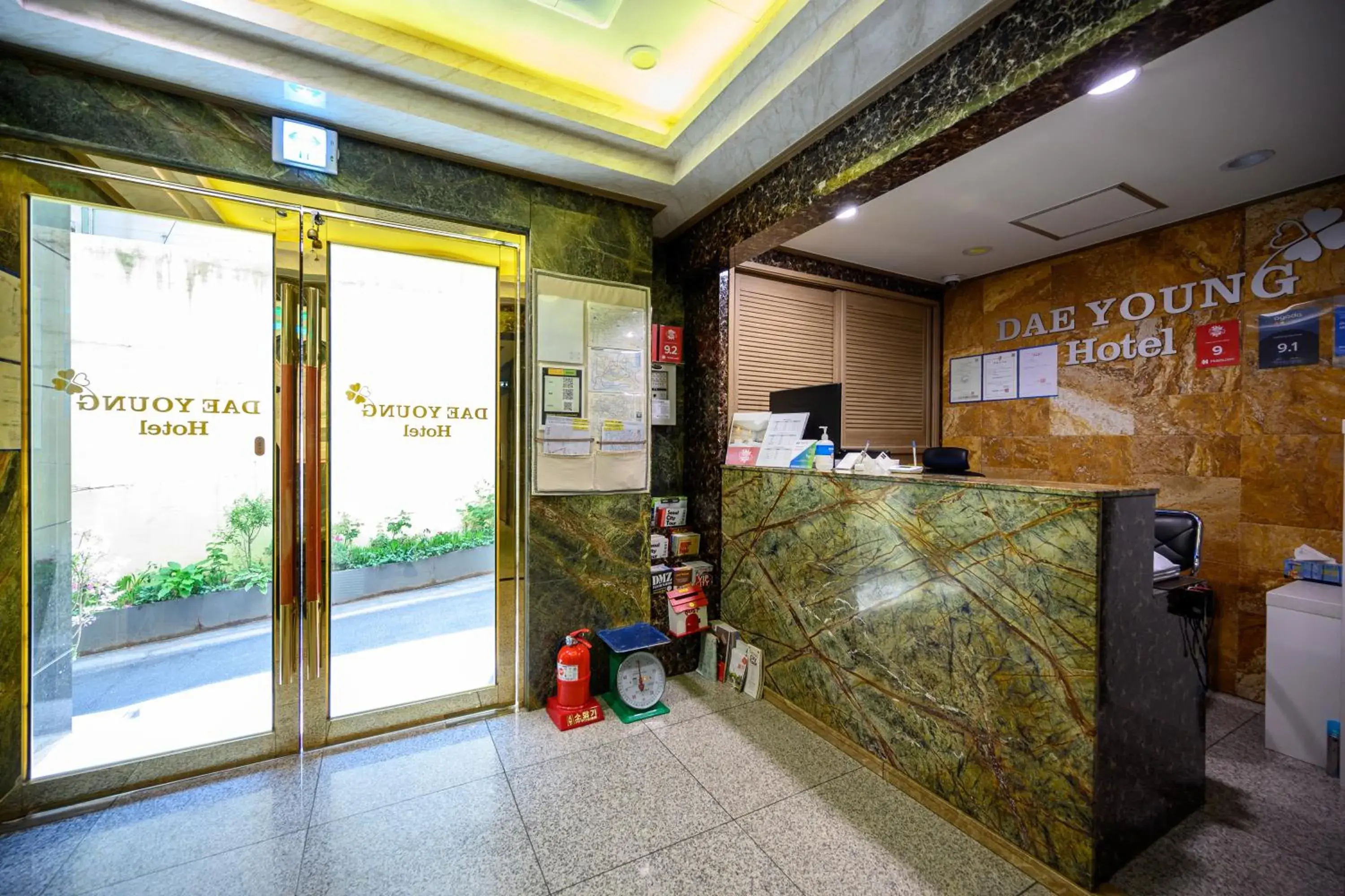 Lobby or reception in Daeyoung Hotel Myeongdong