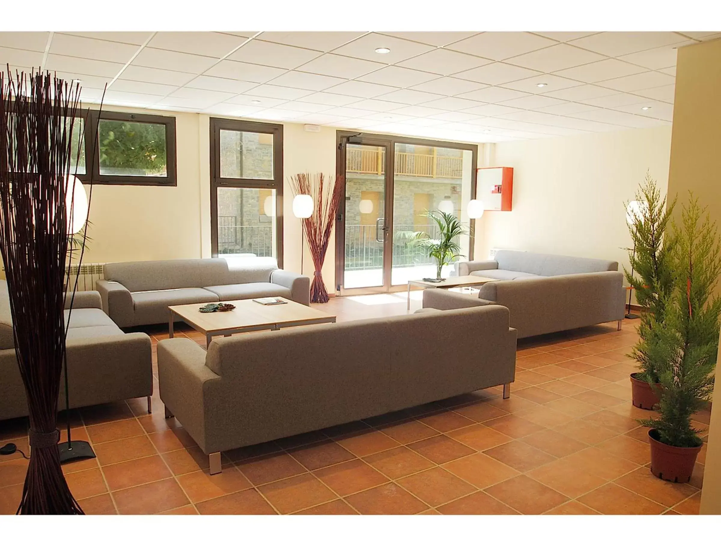 Lobby or reception in Aparthotel Nou Vielha