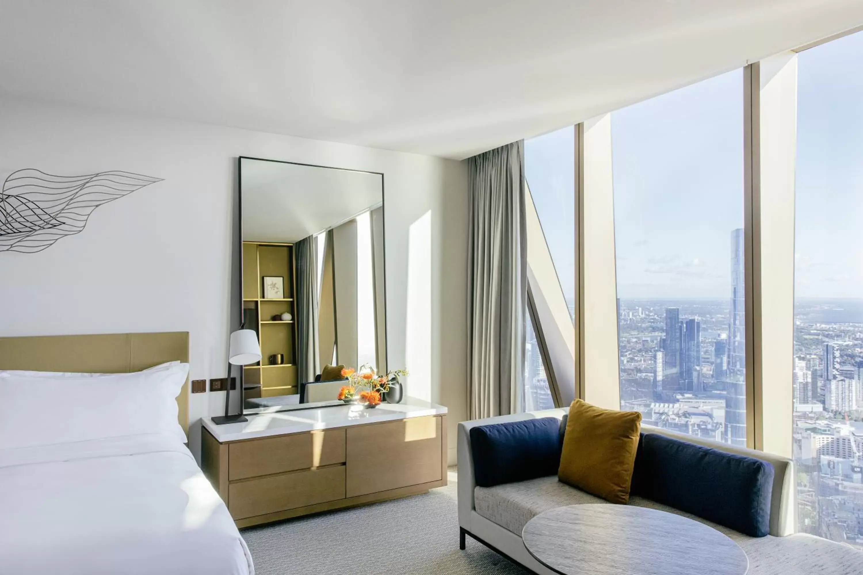 Bedroom, Seating Area in The Ritz-Carlton, Melbourne