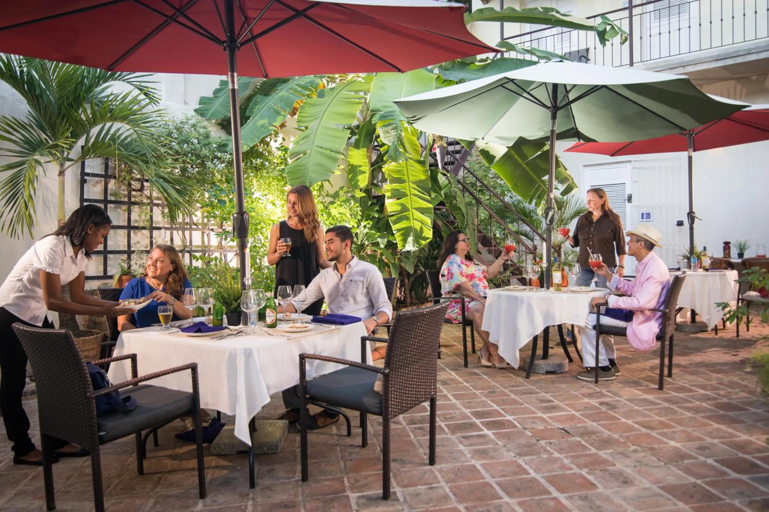 Patio in Hotel Boutique Casa Sánchez