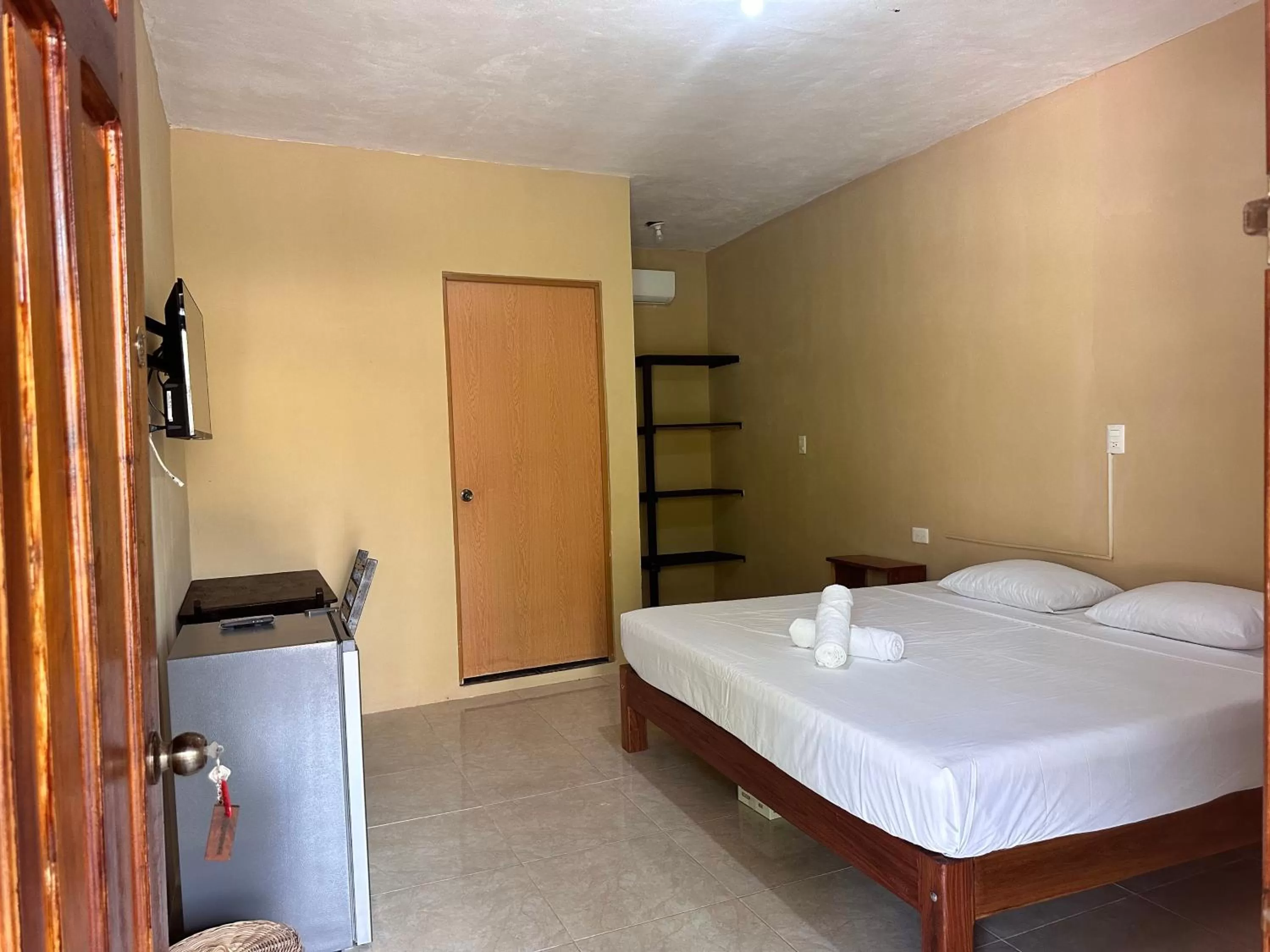 Bed in Hotel Bacalar Sunshine