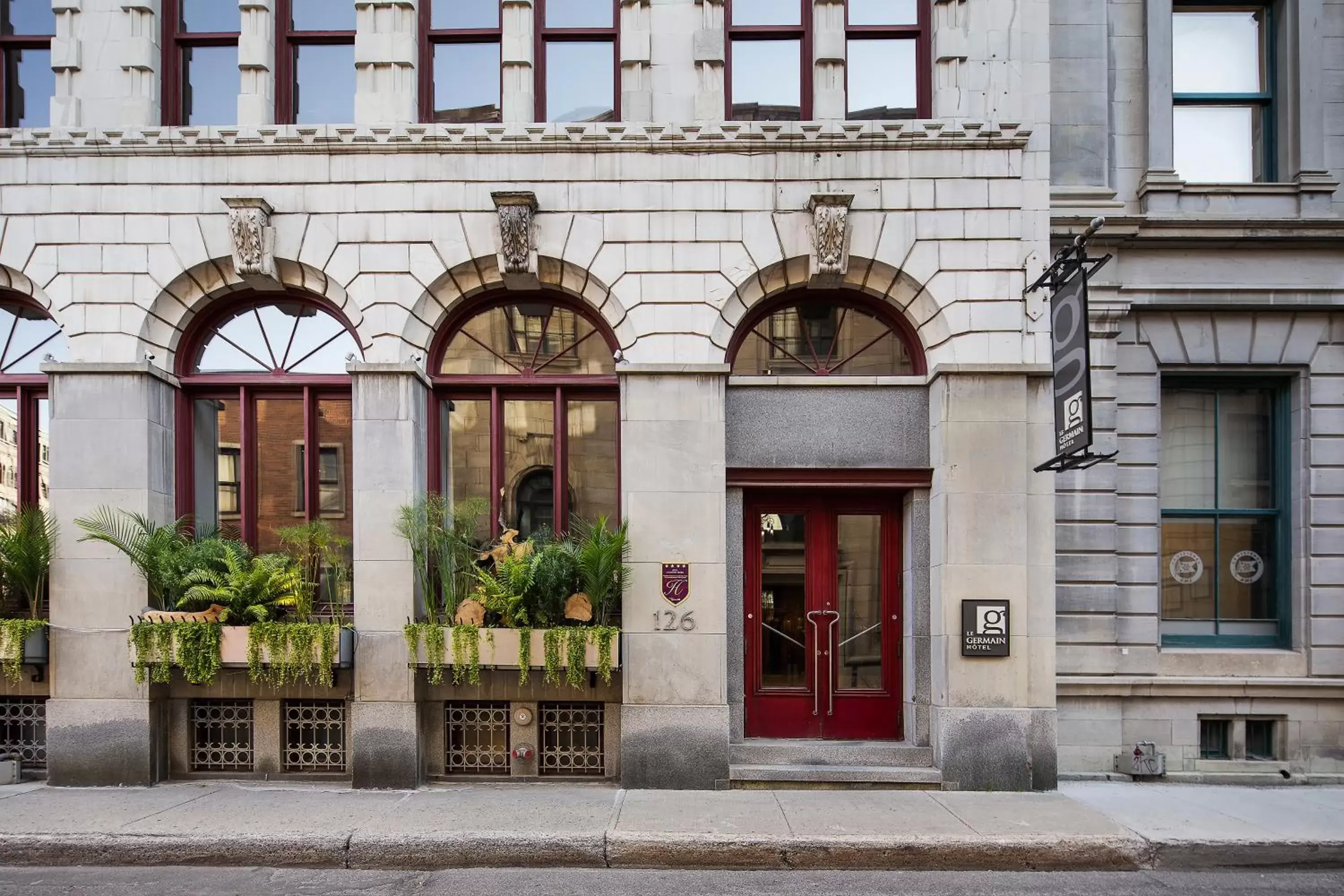 Facade/entrance, Property Building in Hôtel Le Germain Québec