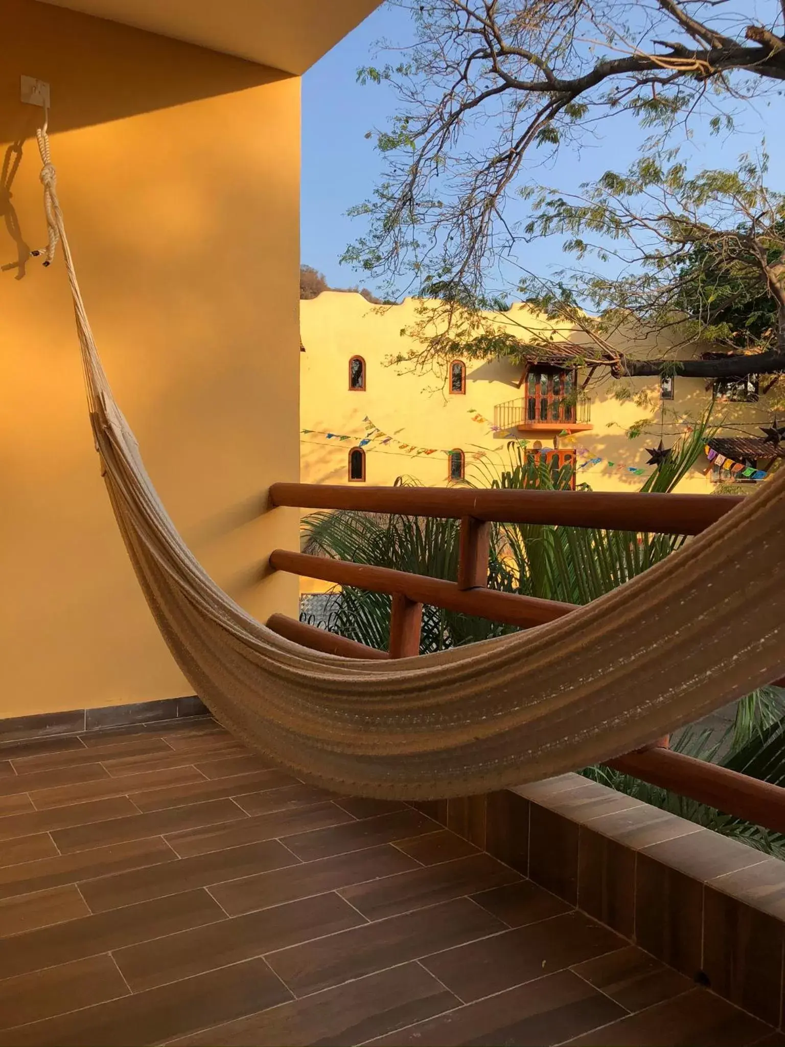 Balcony/Terrace in Hotel Aldea Sol