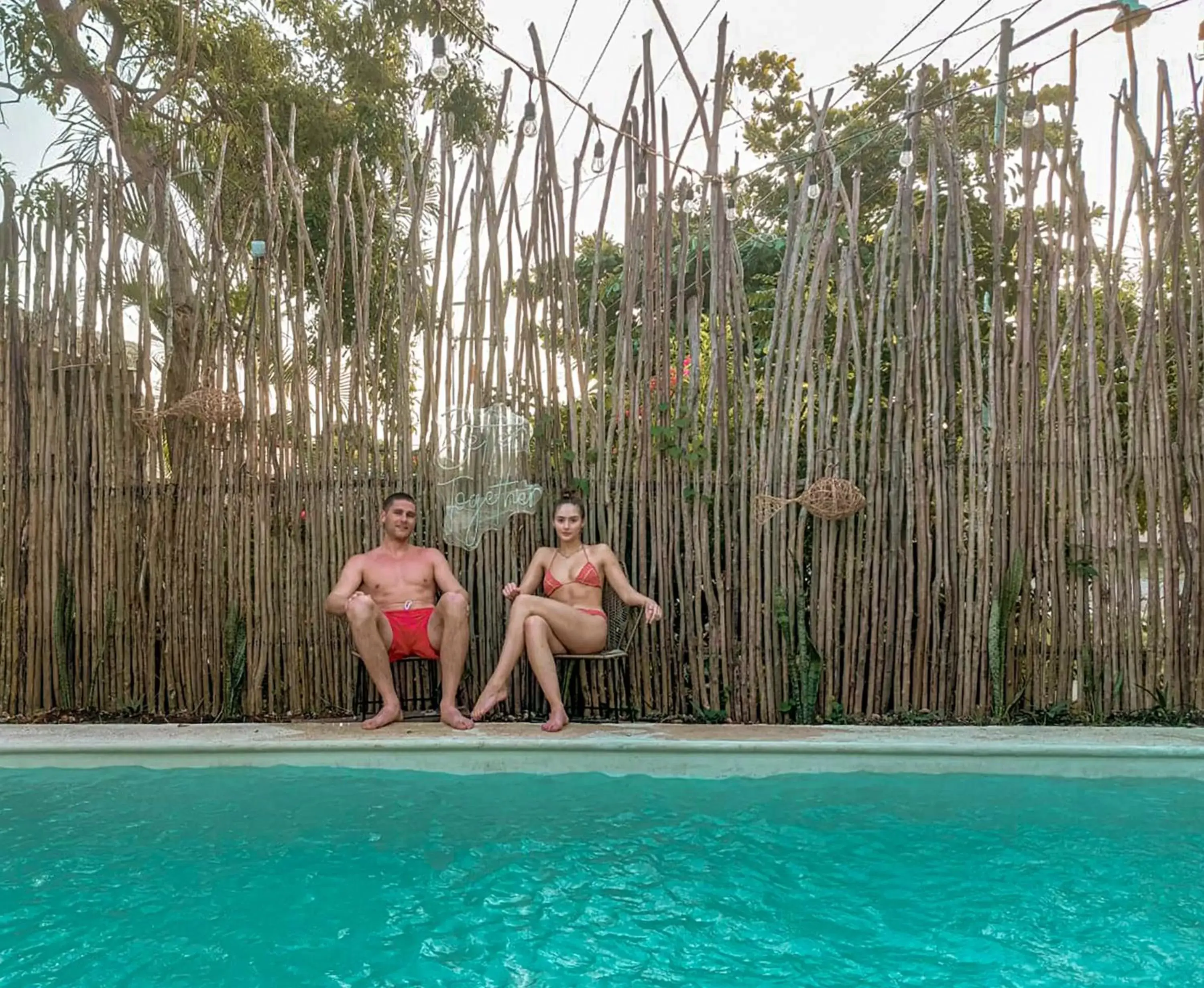 Swimming Pool in Hotel Xa´an Bacalar