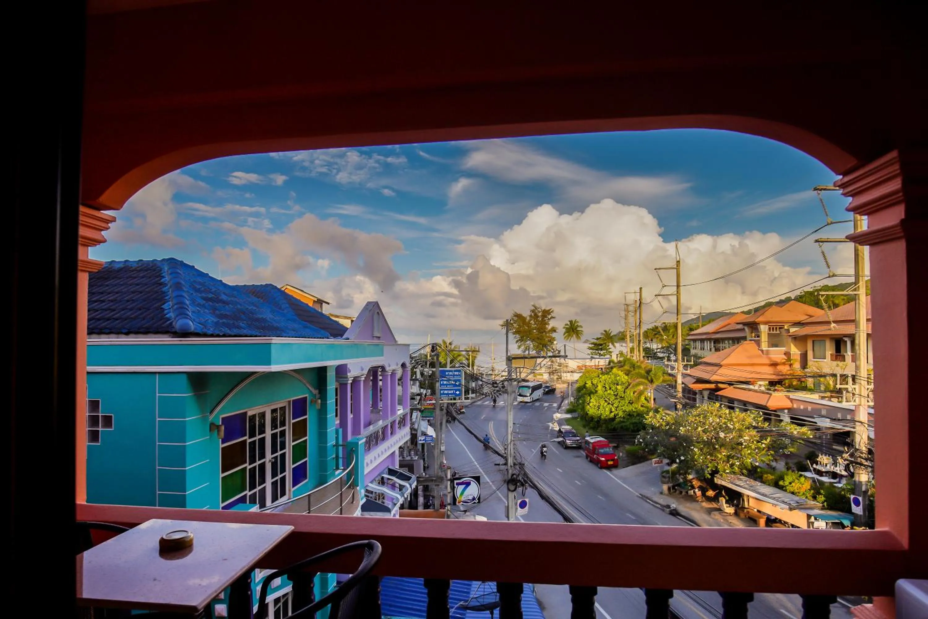 Bird's eye view in Khaleej Mass Hotel Patong