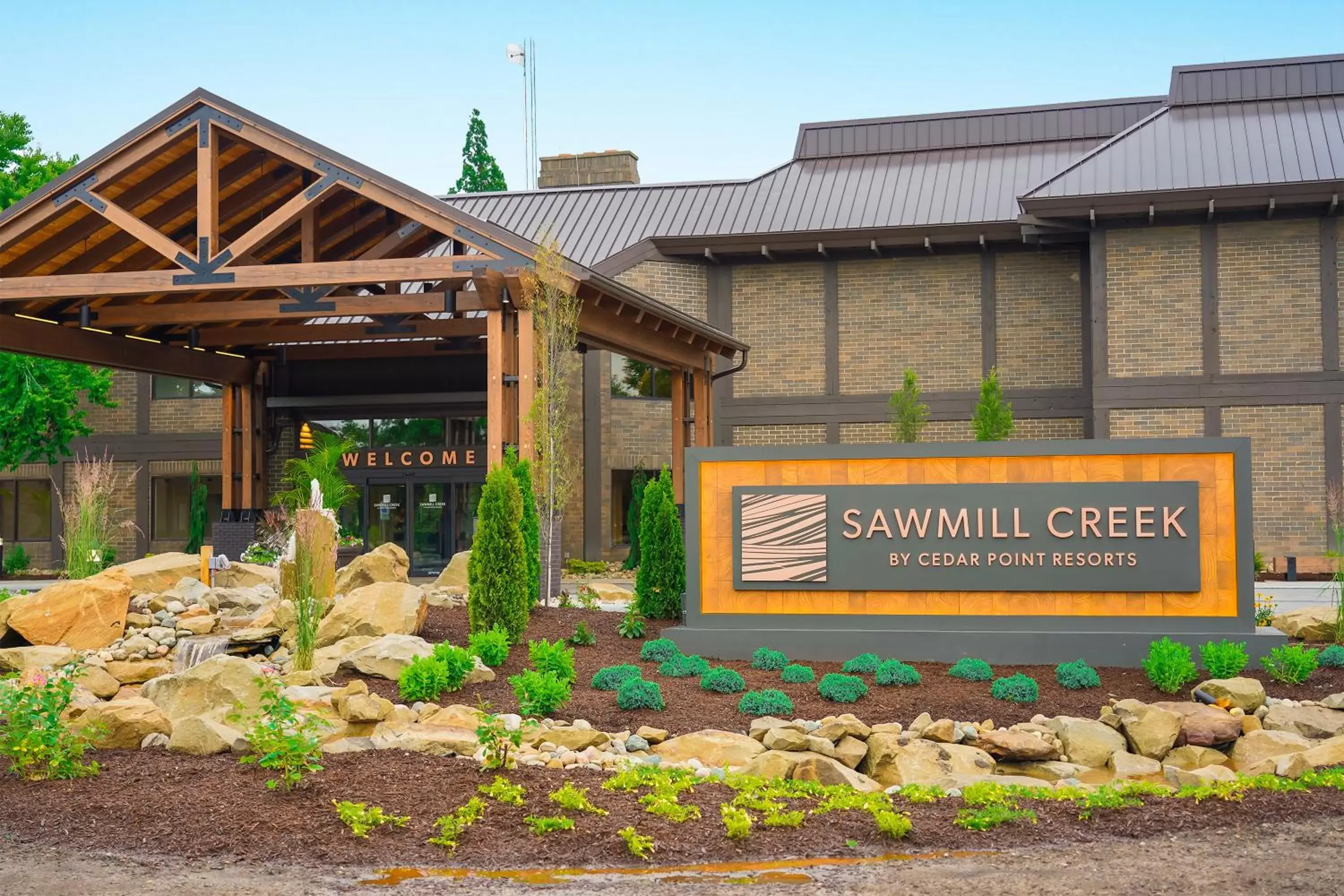 Property building in Sawmill Creek by Cedar Point Resorts