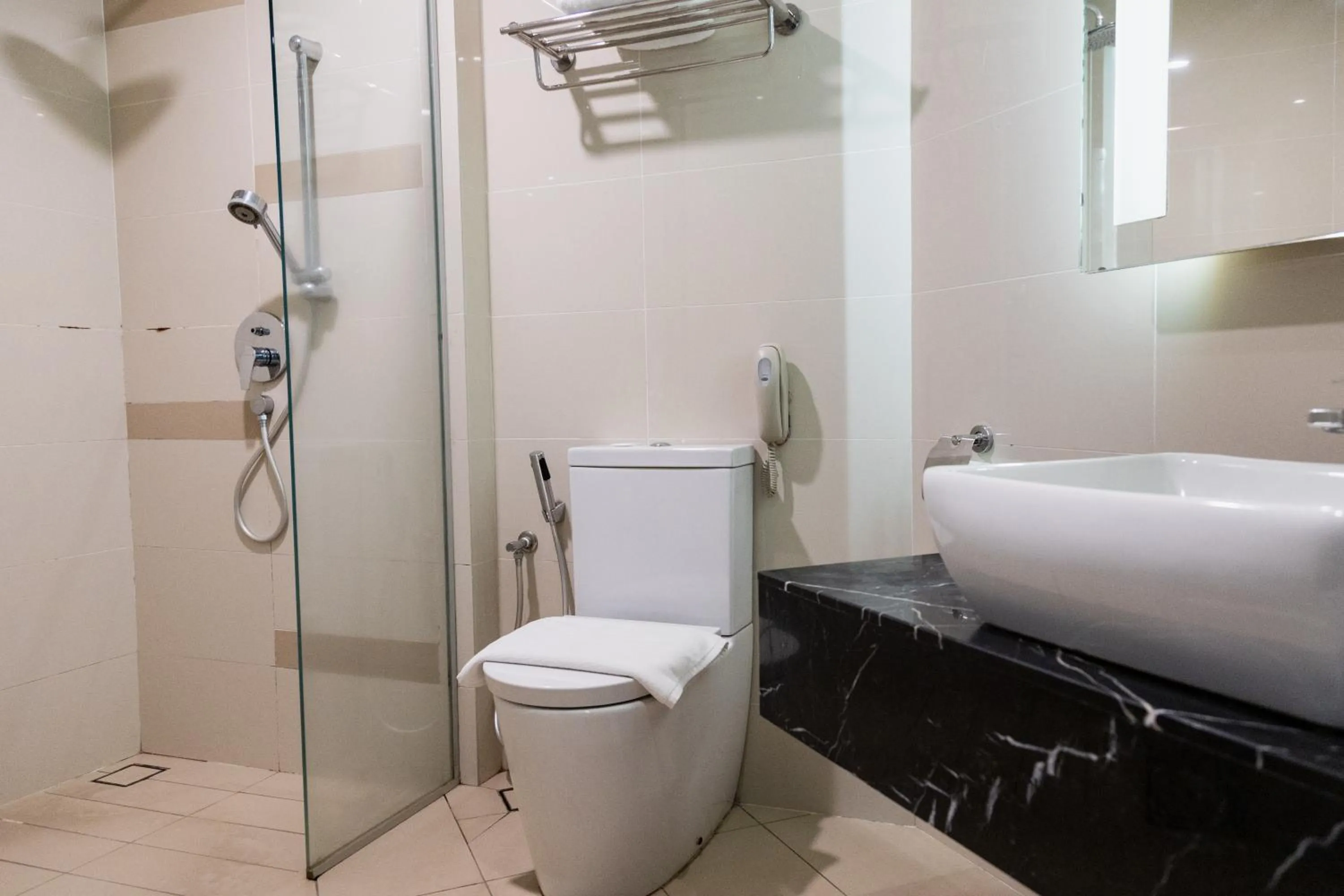 Bathroom in WP Hotel