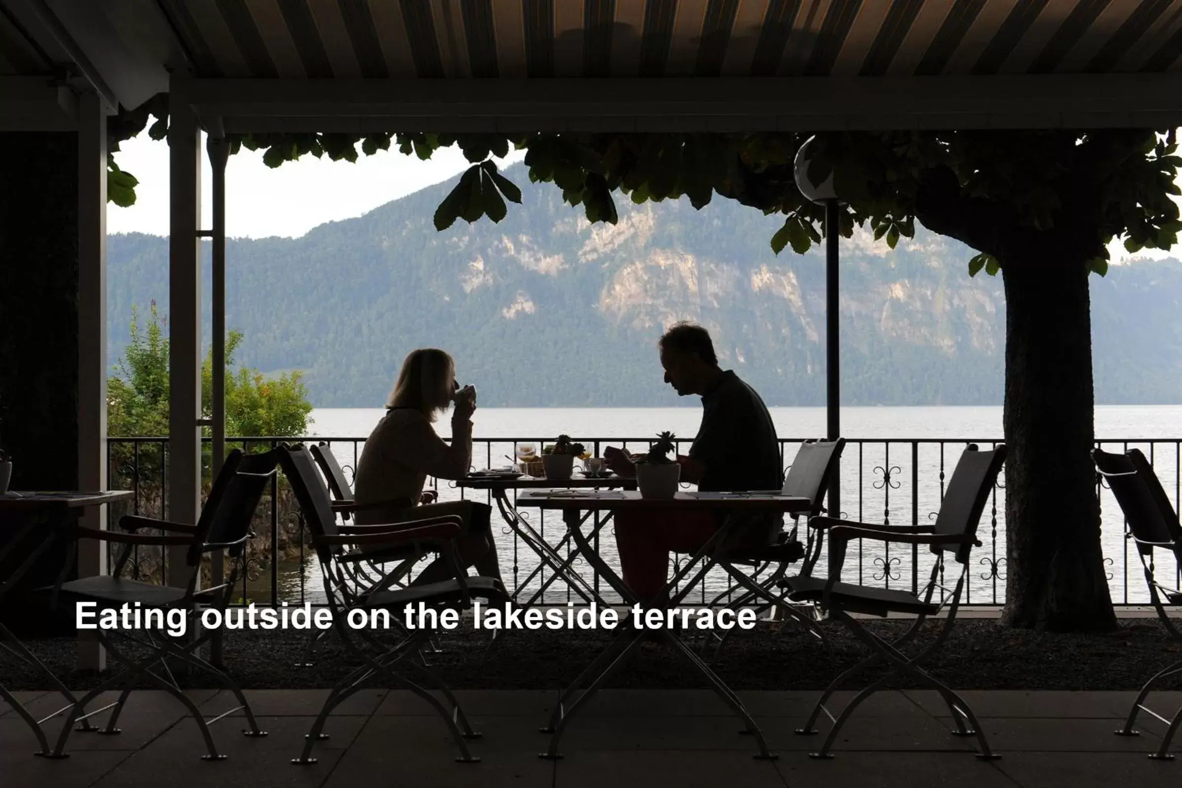 Balcony/Terrace in Seehof Hotel Du Lac