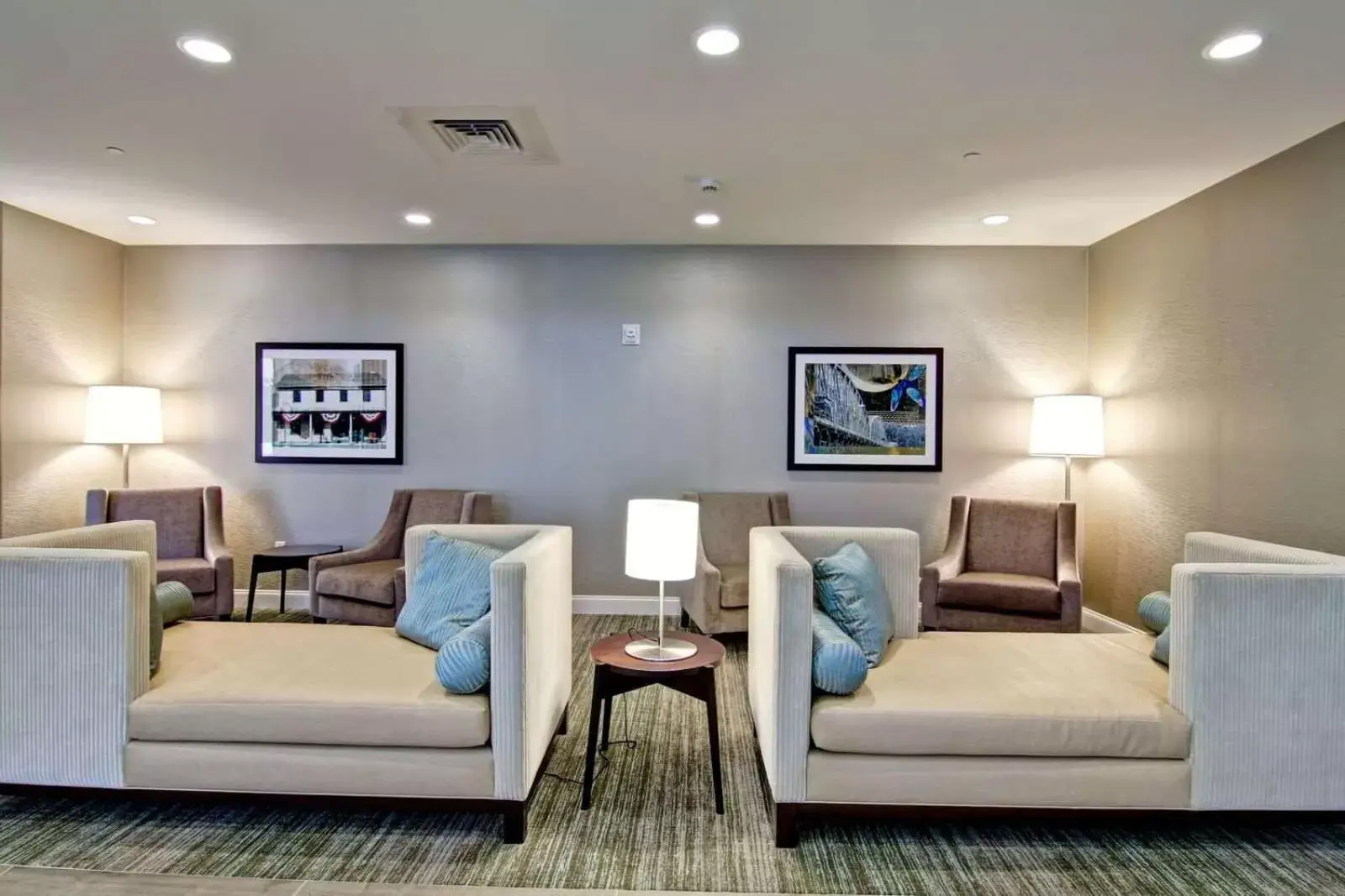 Property building, Seating Area in Homewood Suites By Hilton Clifton Park