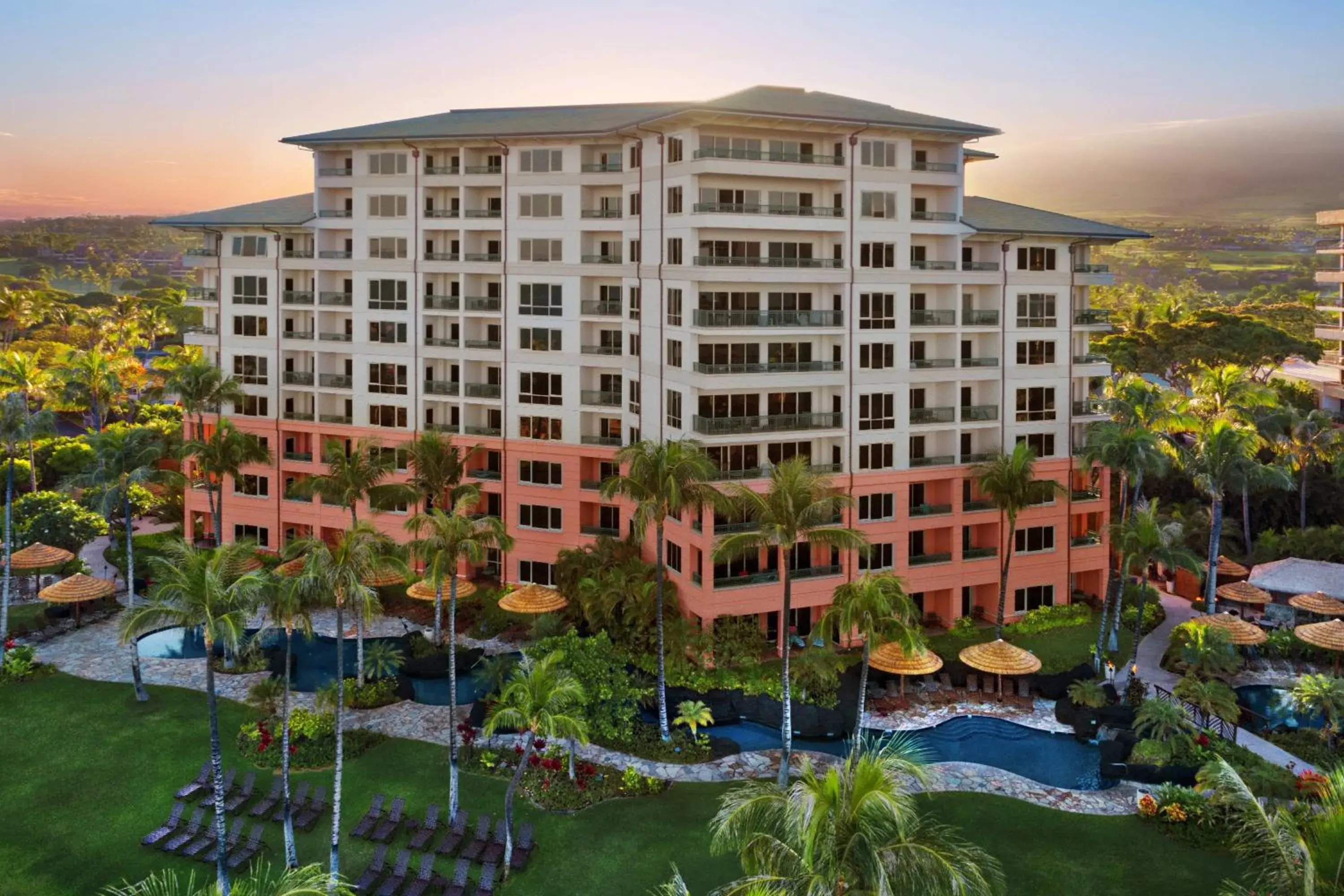 Property Building in Marriott's Maui Ocean Club  - Lahaina & Napili Towers