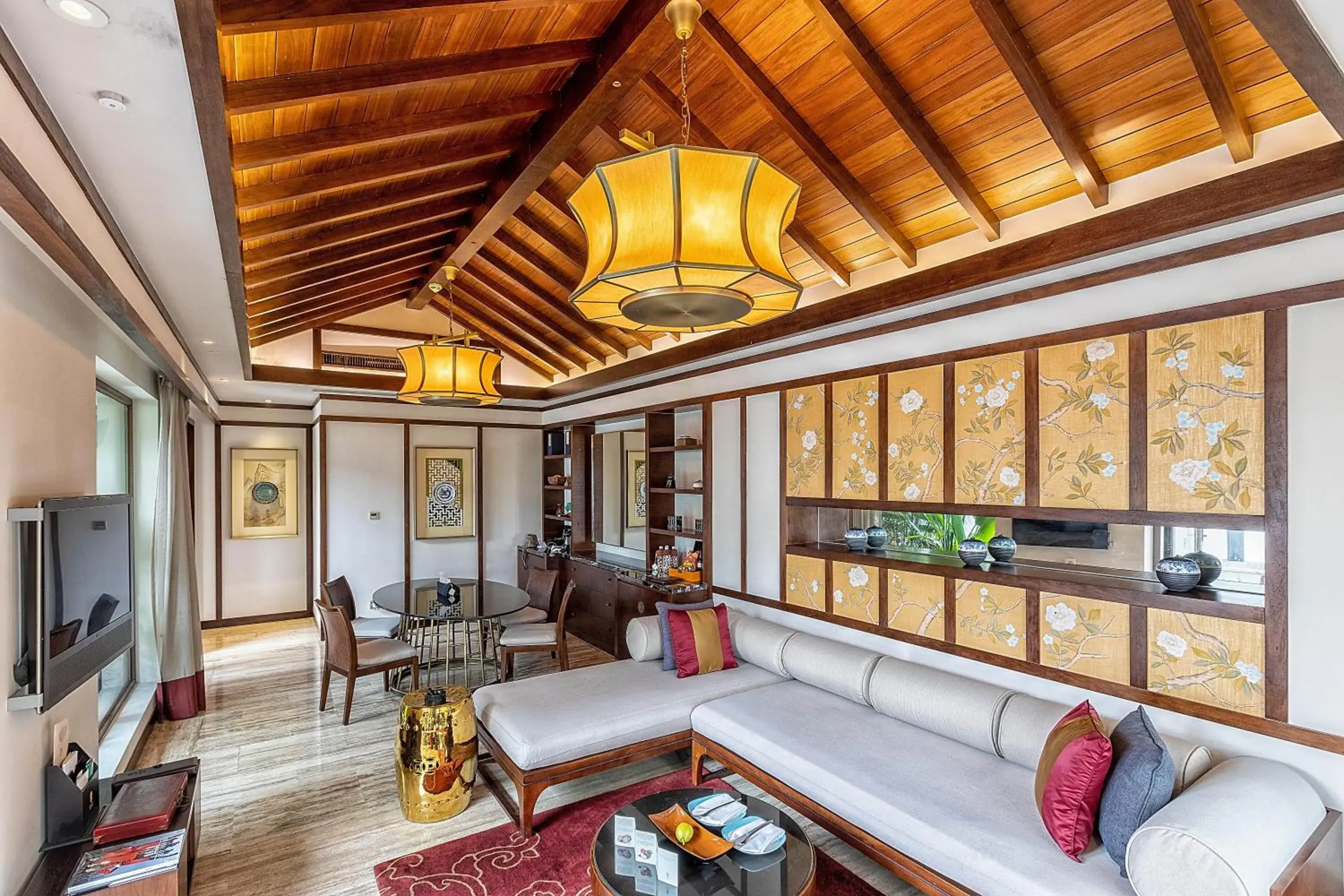 Living room, Seating Area in Banyan Tree Chongqing Beibei