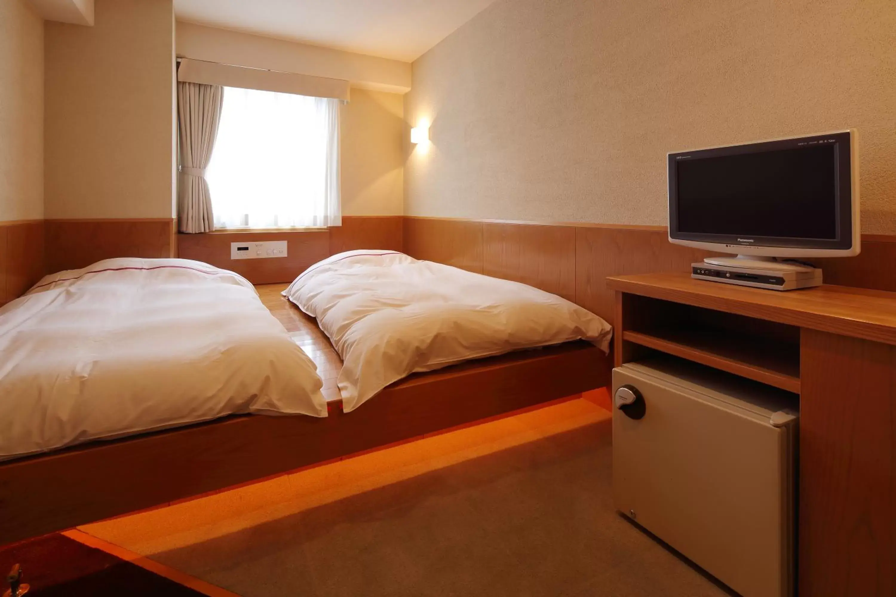 Photo of the whole room, Bed in Okayama View Hotel