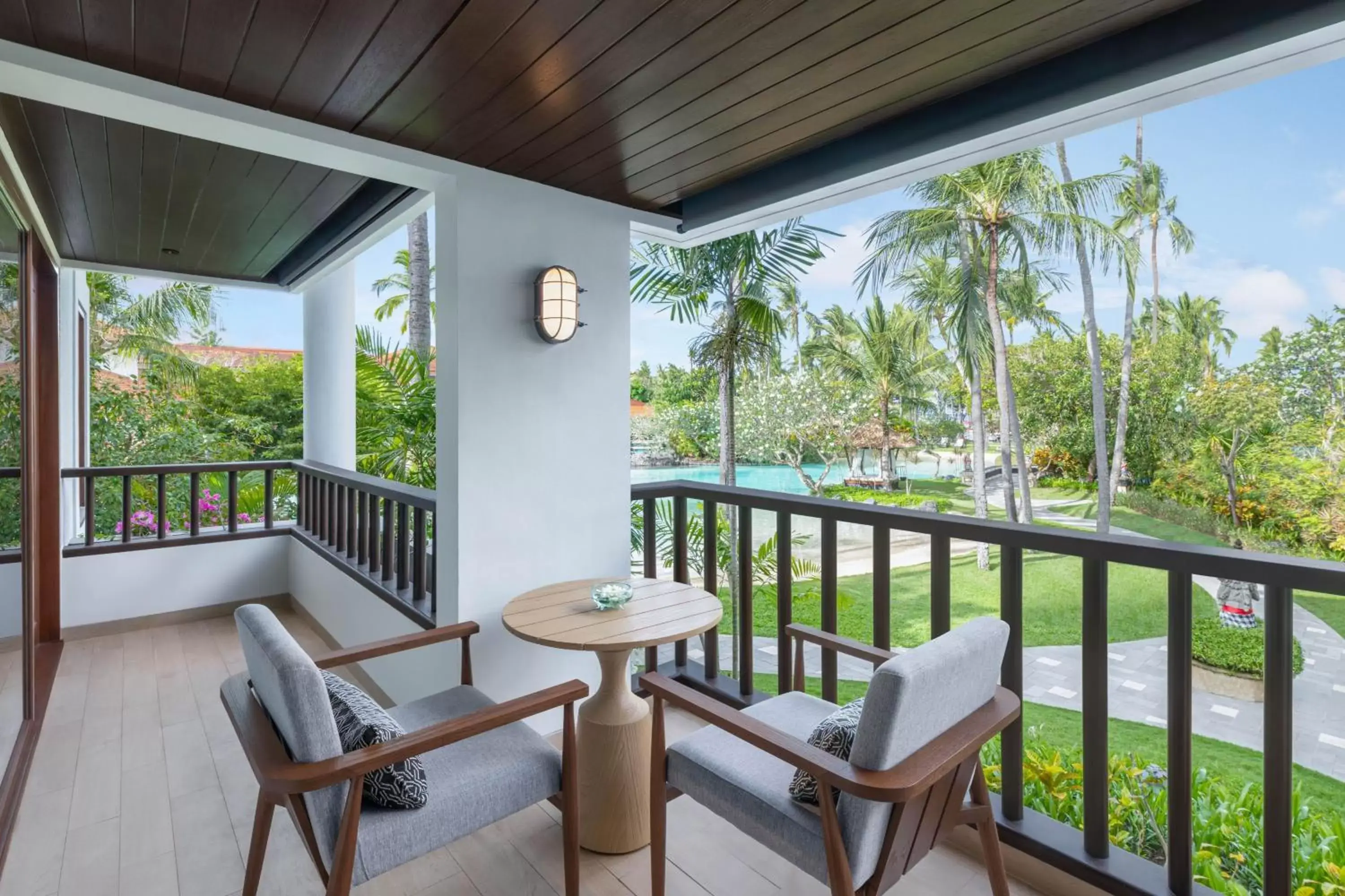 Bedroom, Balcony/Terrace in The Laguna, A Luxury Collection Resort & Spa, Nusa Dua, Bali